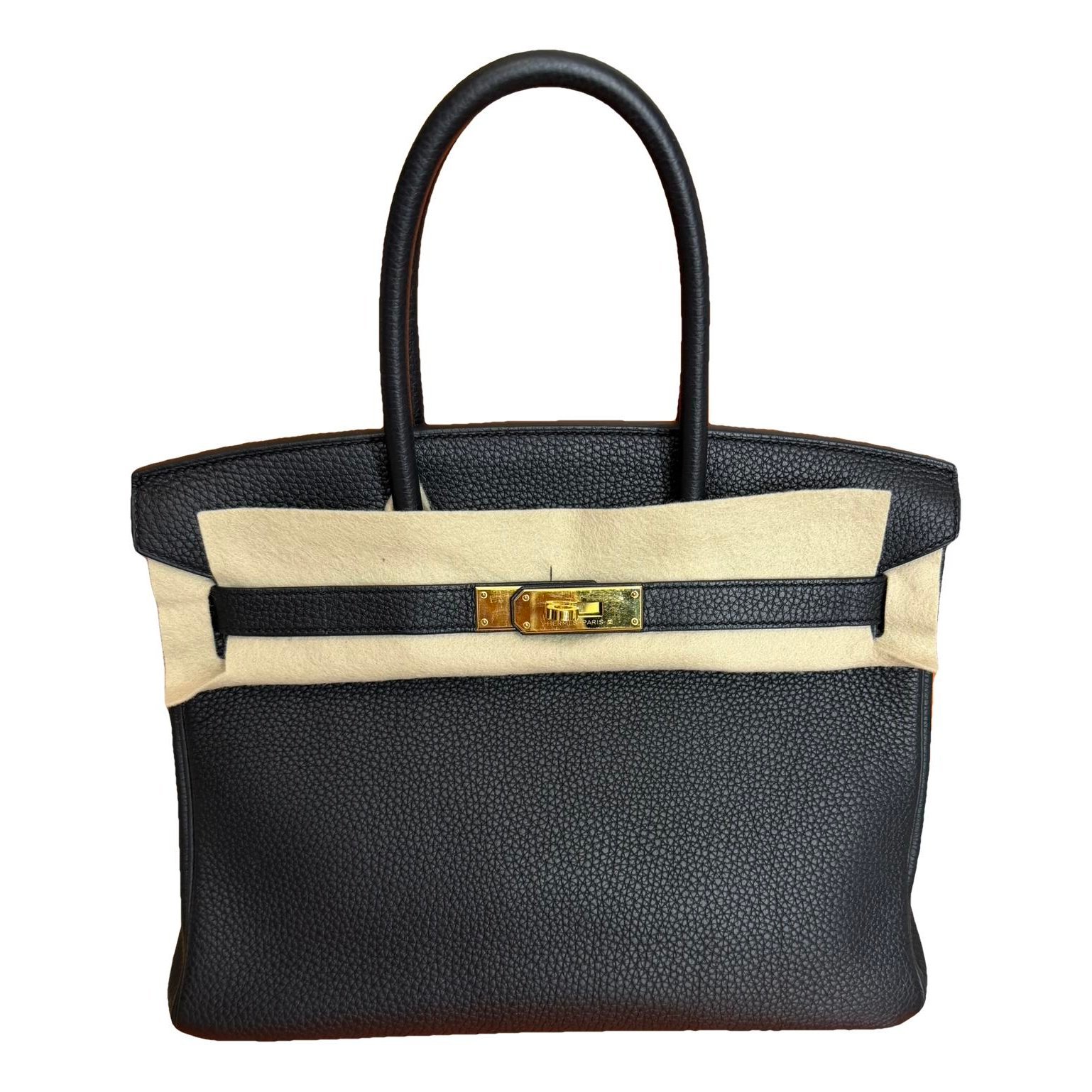 Birkin 30 leather handbag