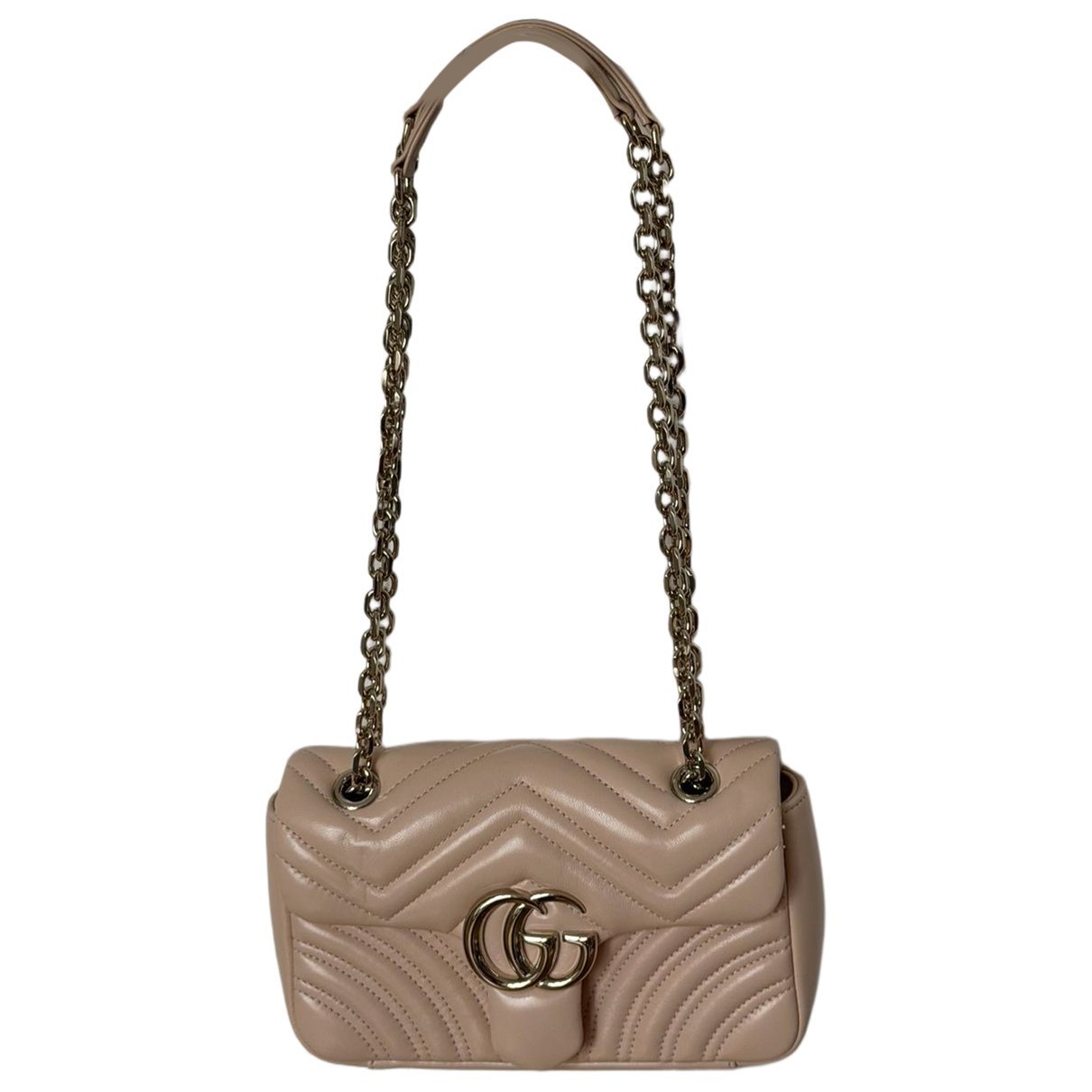 GG Marmont Flap leather crossbody bag