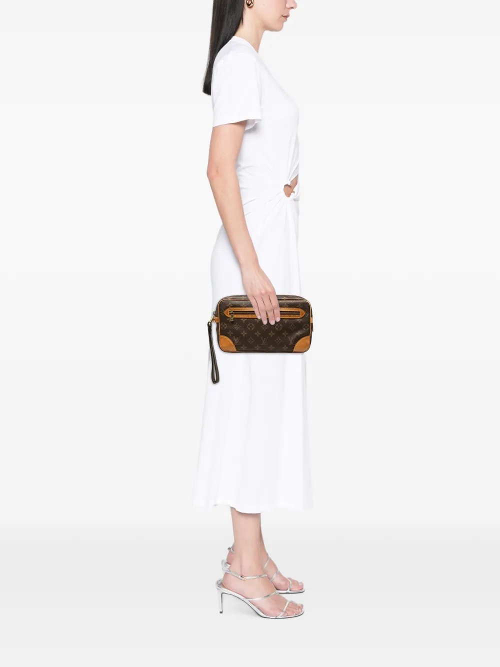 1998 Monogram Marly Dragonne GM clutch bag