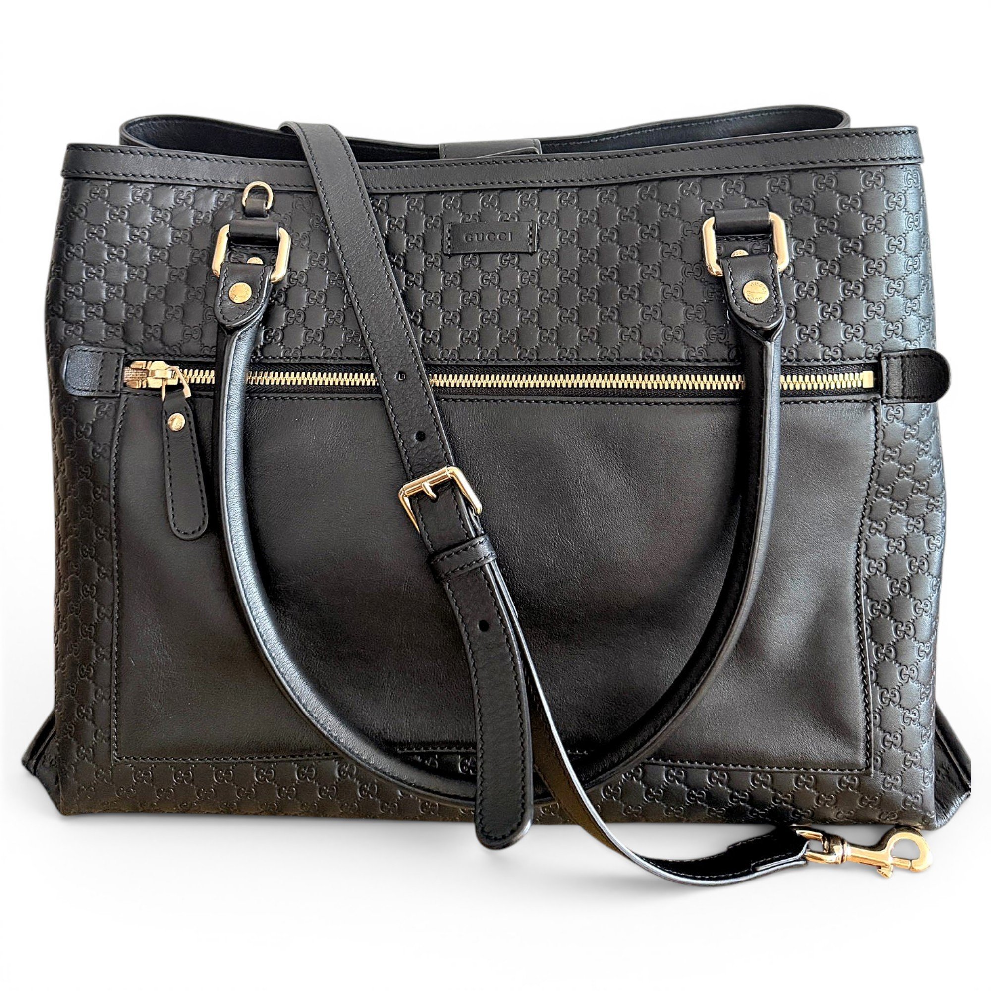 Leather handbag
