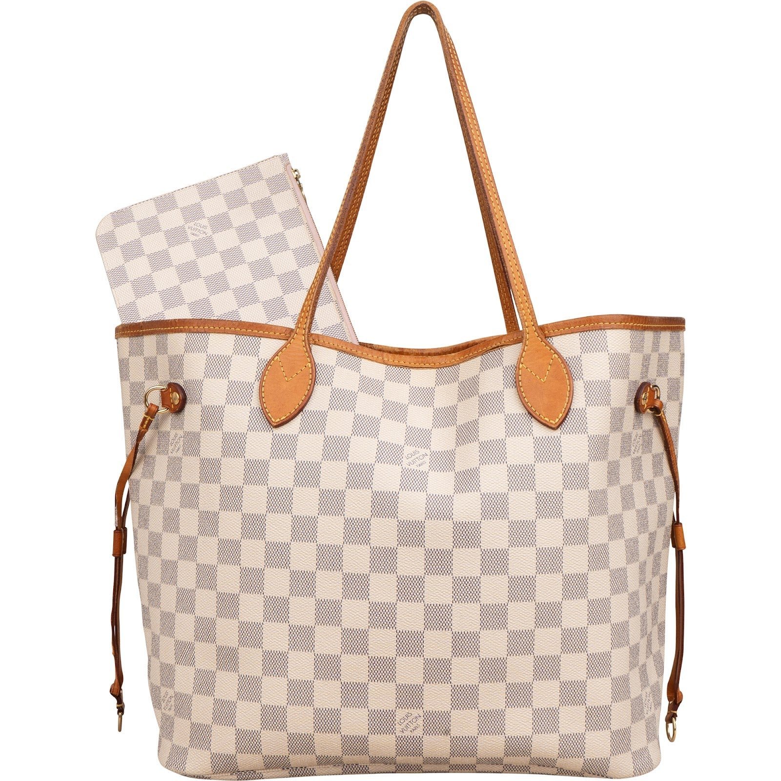 Neverfull leather handbag