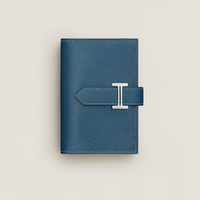 Deep Blue Bearn Mini Wallet