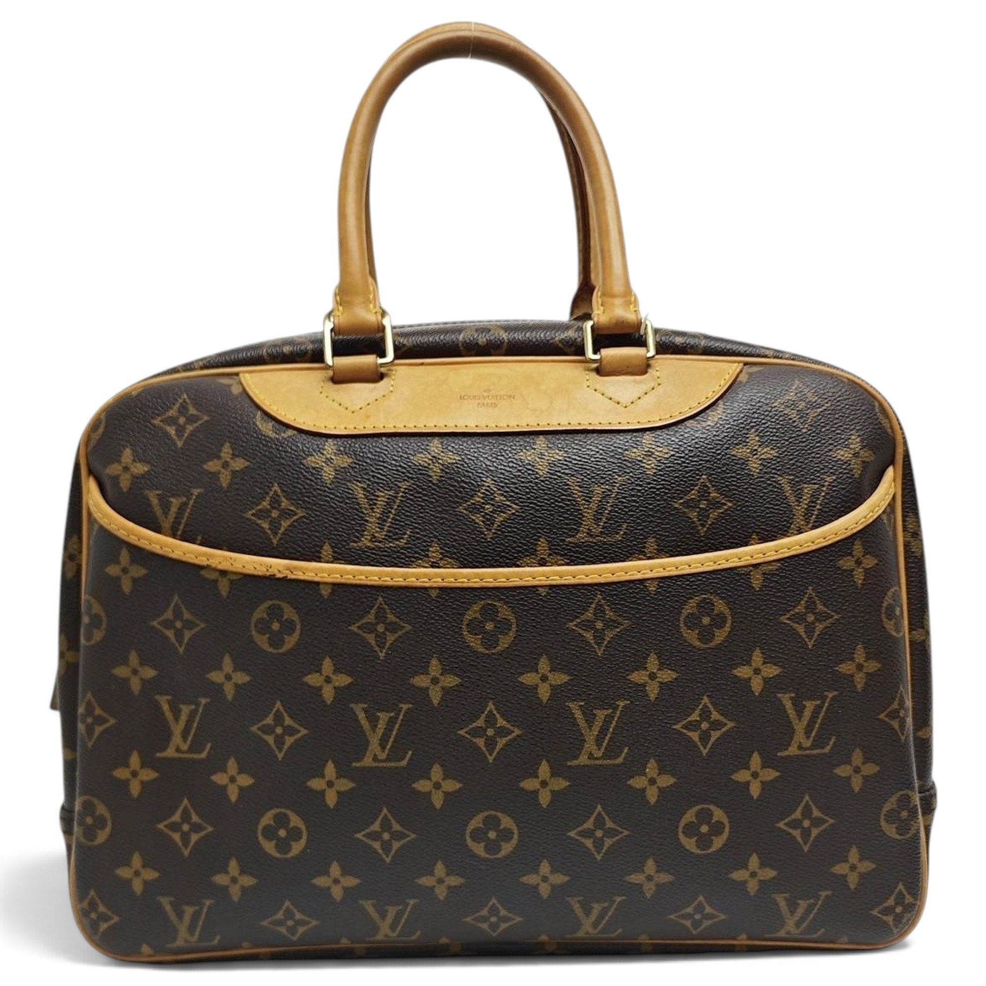 Deauville leather handbag
