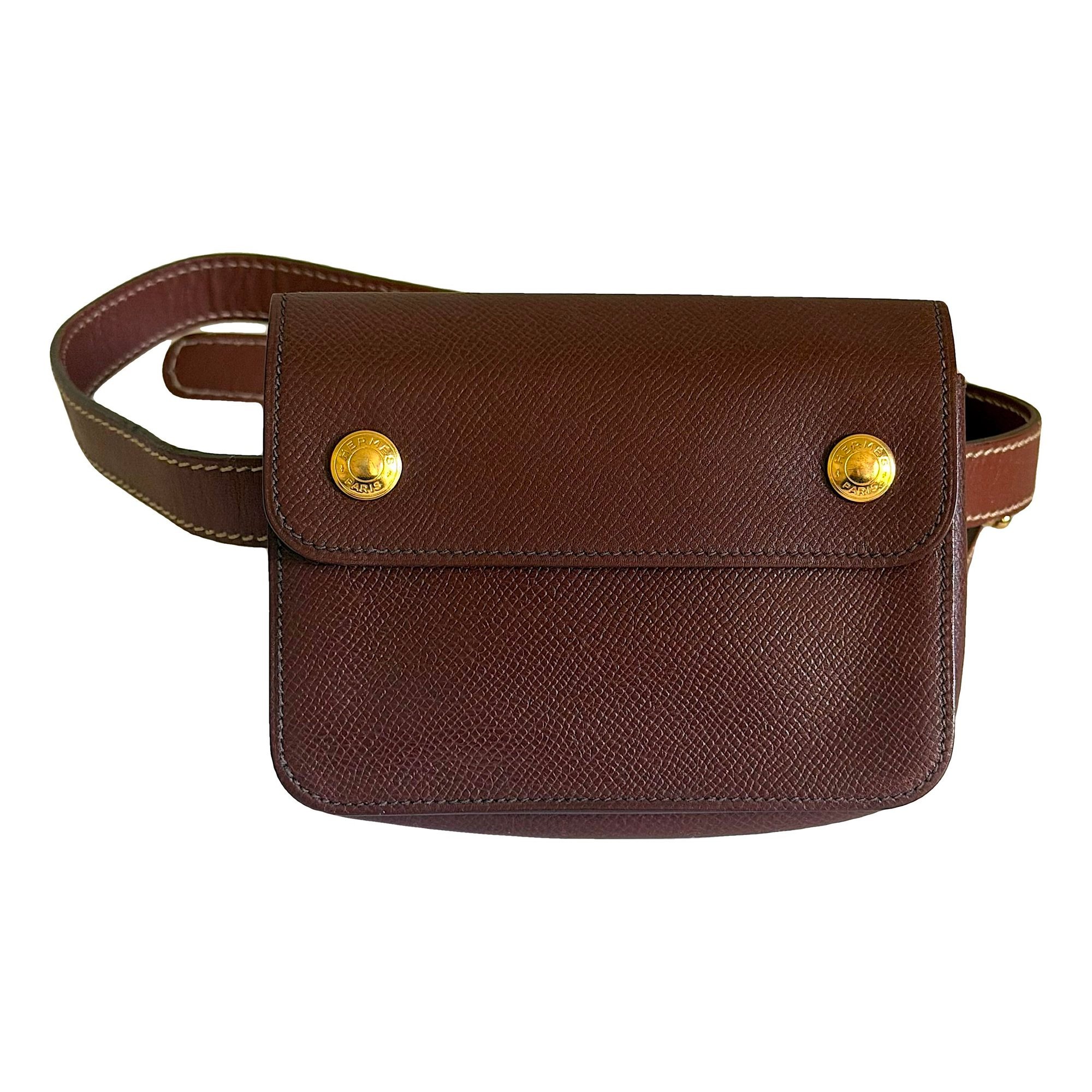 Hermes Leather clutch bag