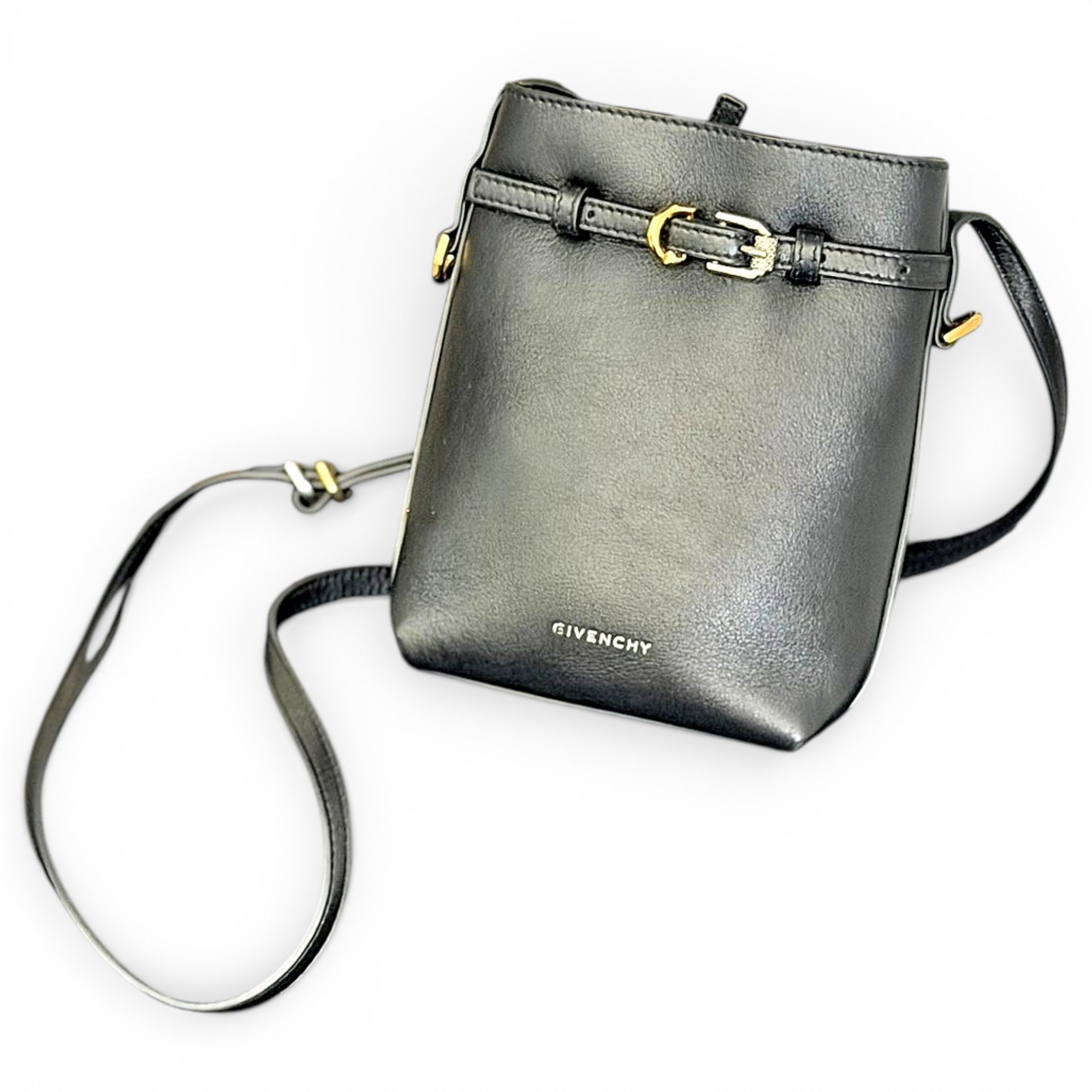 Voyou leather crossbody bag