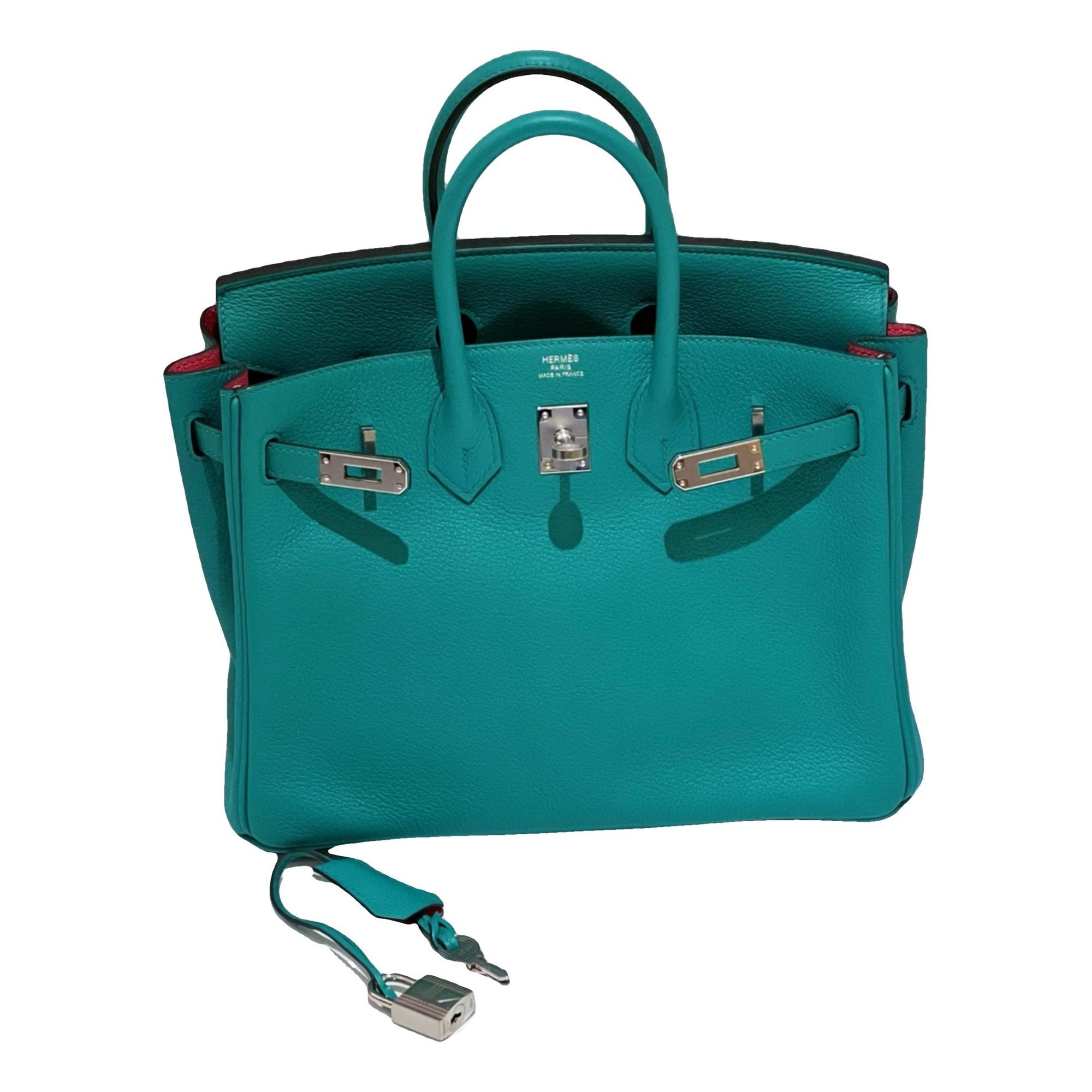 Hermes Birkin 25 Handbag Togo Leather