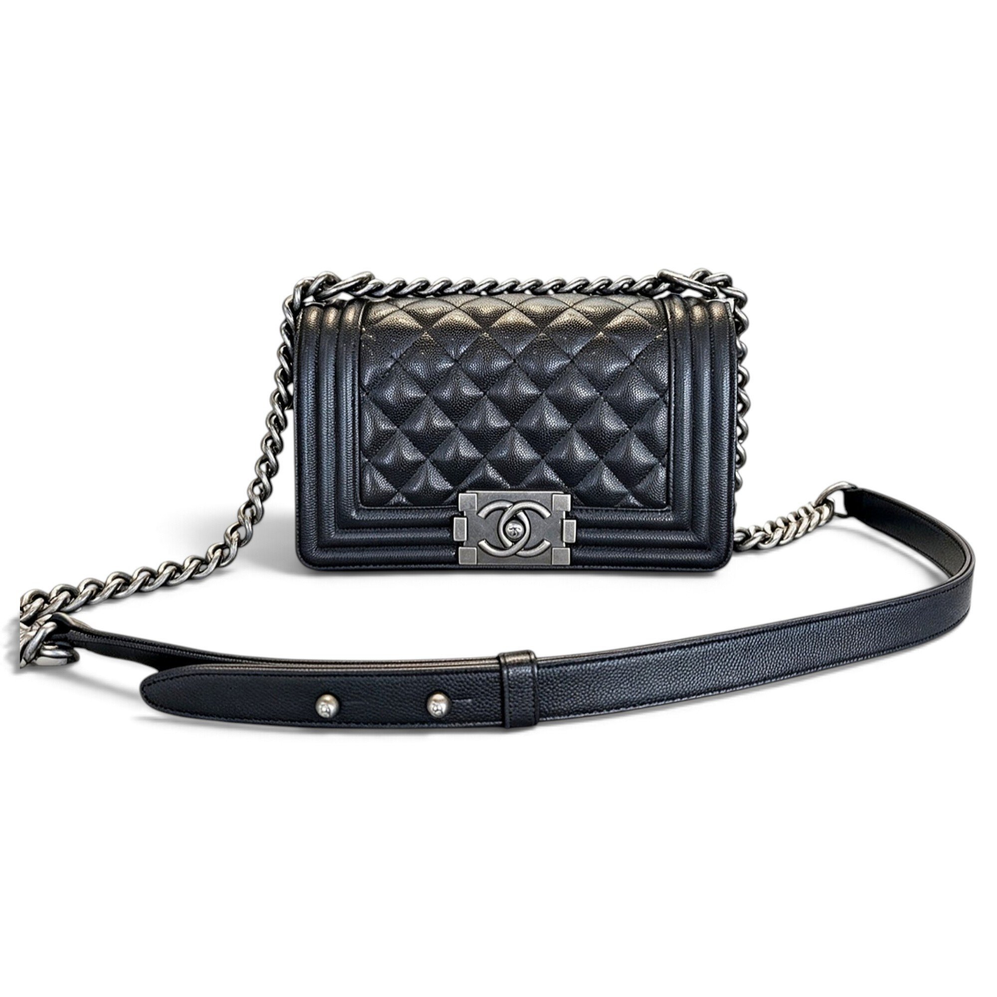 Boy leather handbag