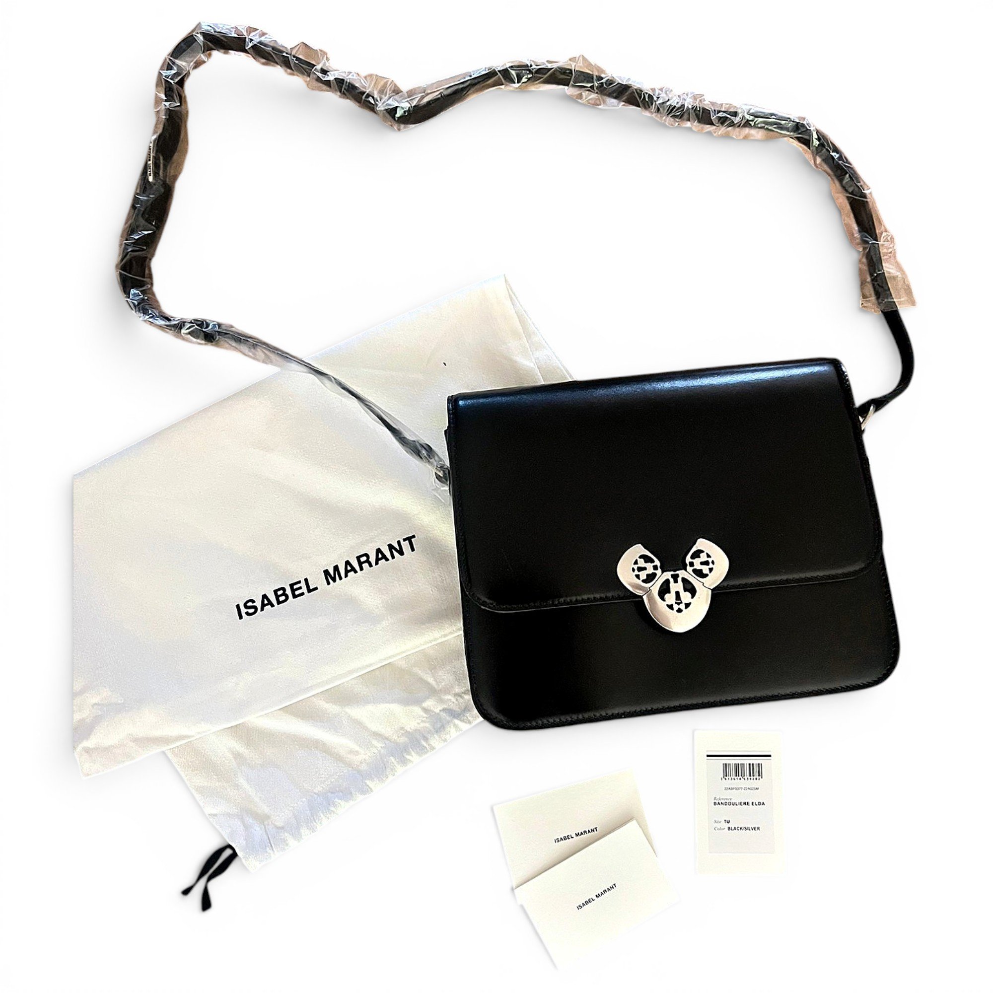 Leather crossbody bag