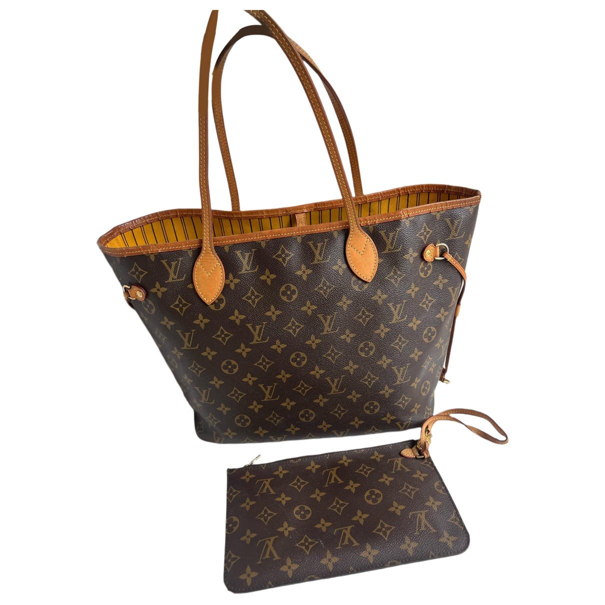 Neverfull leather handbag