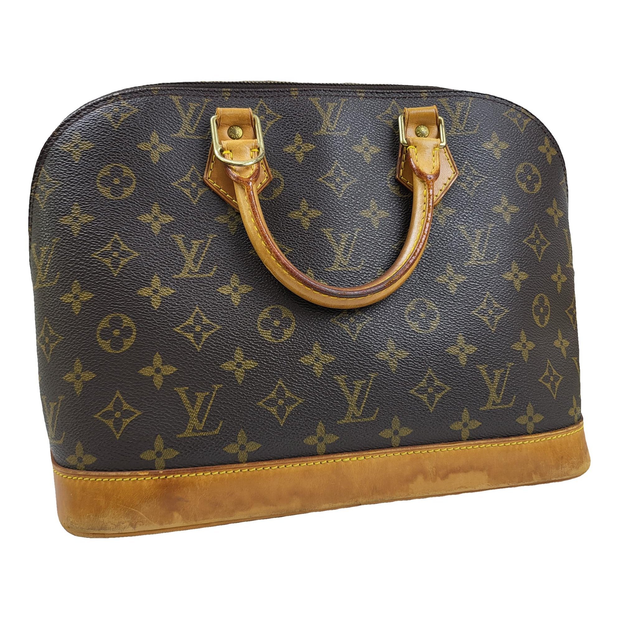 Alma leather handbag
