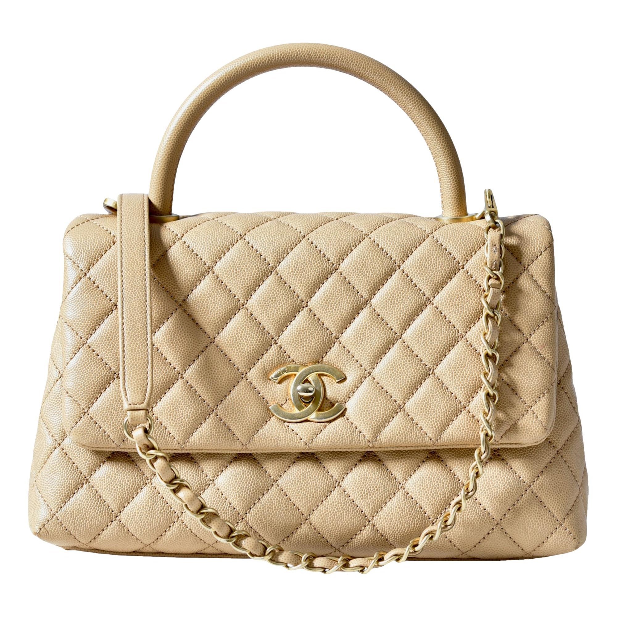 Coco Handle leather handbag