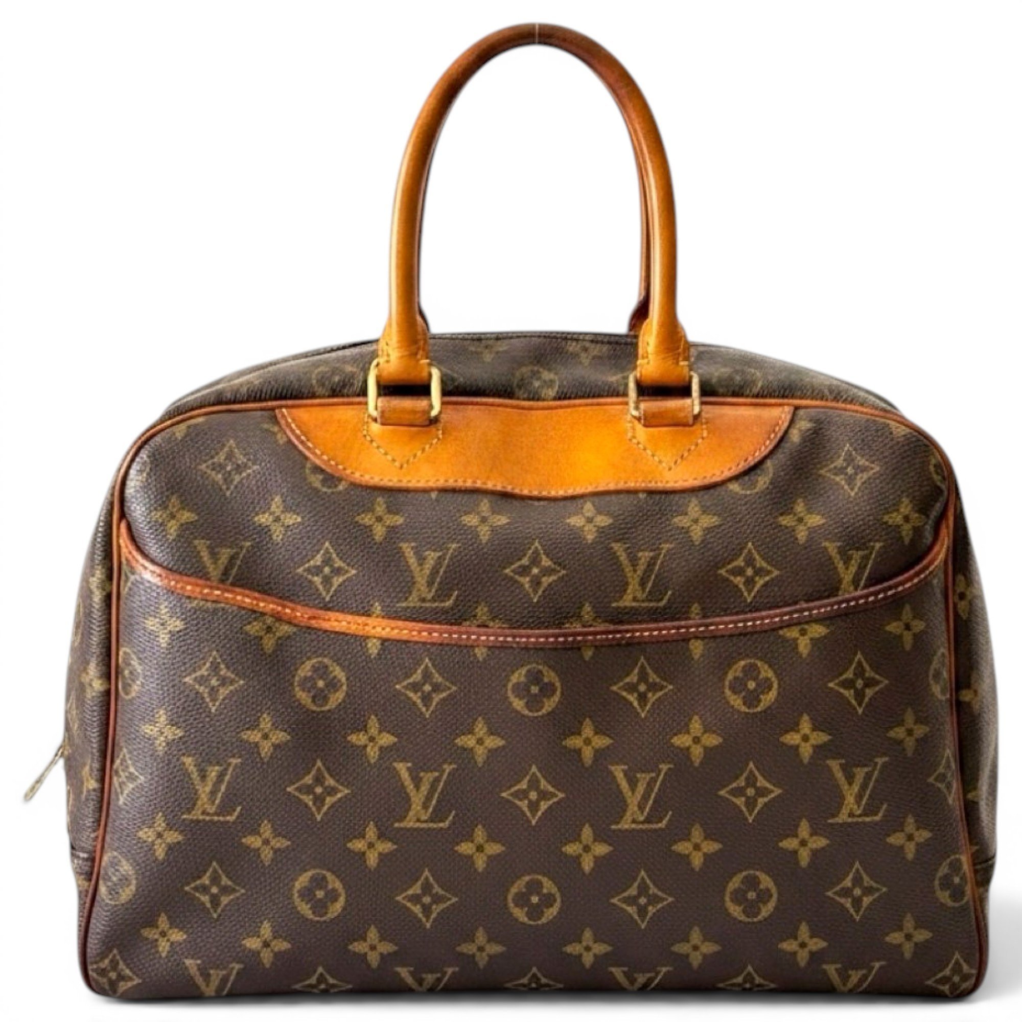 Deauville leather handbag