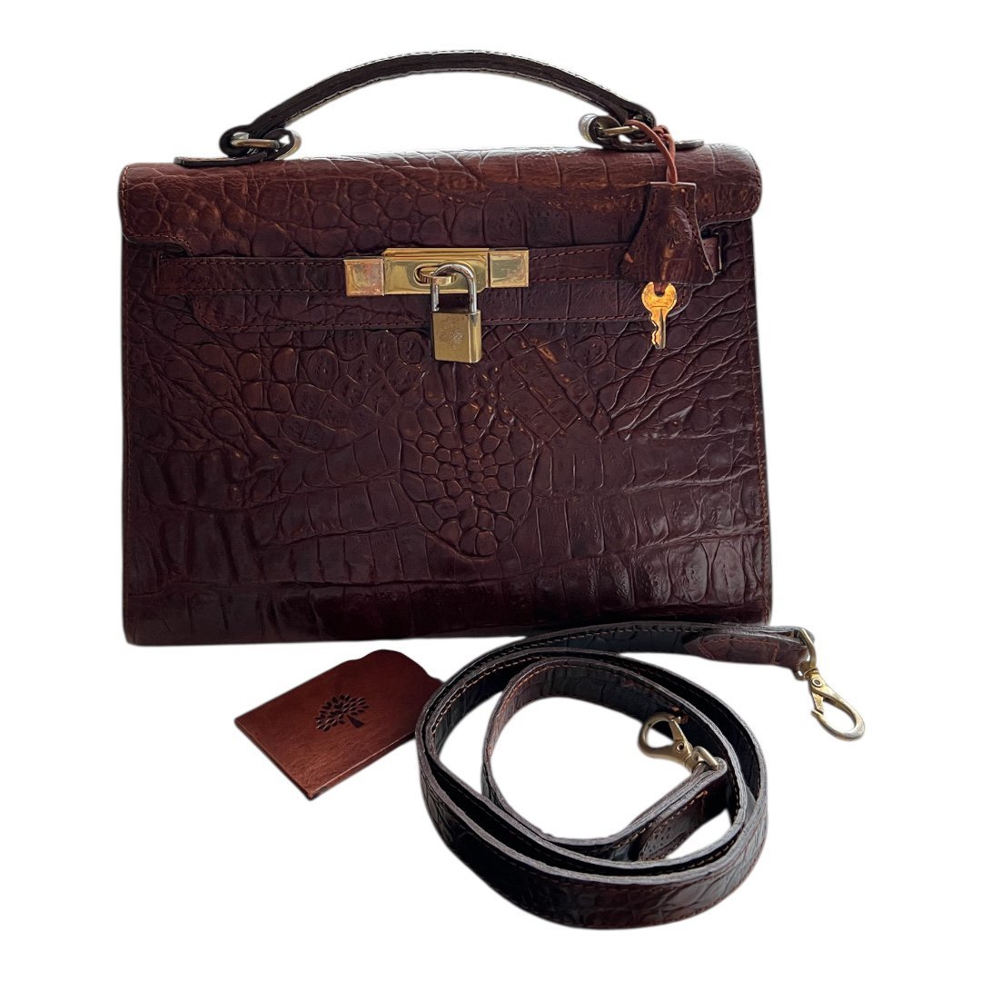 Leather handbag