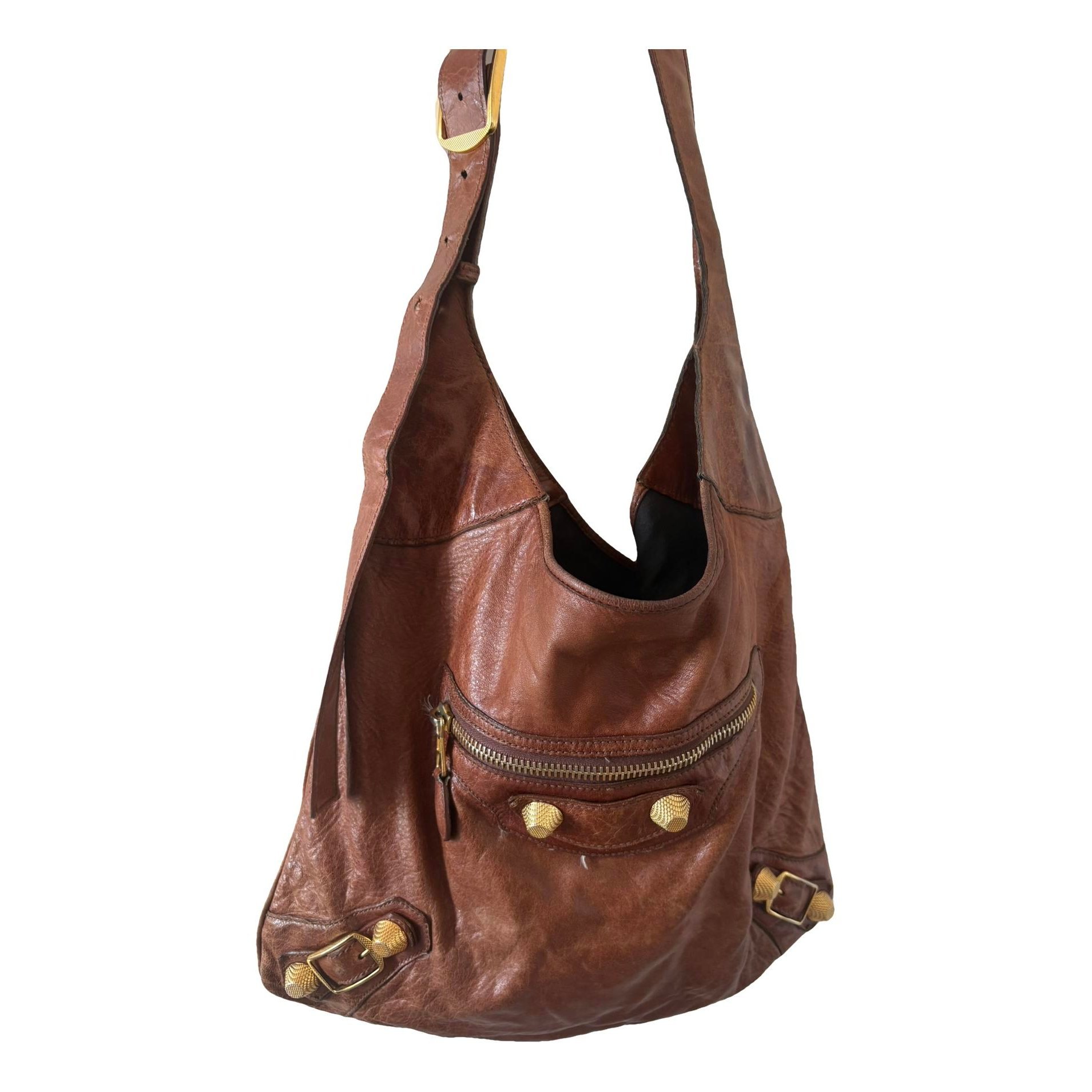 Day leather handbag