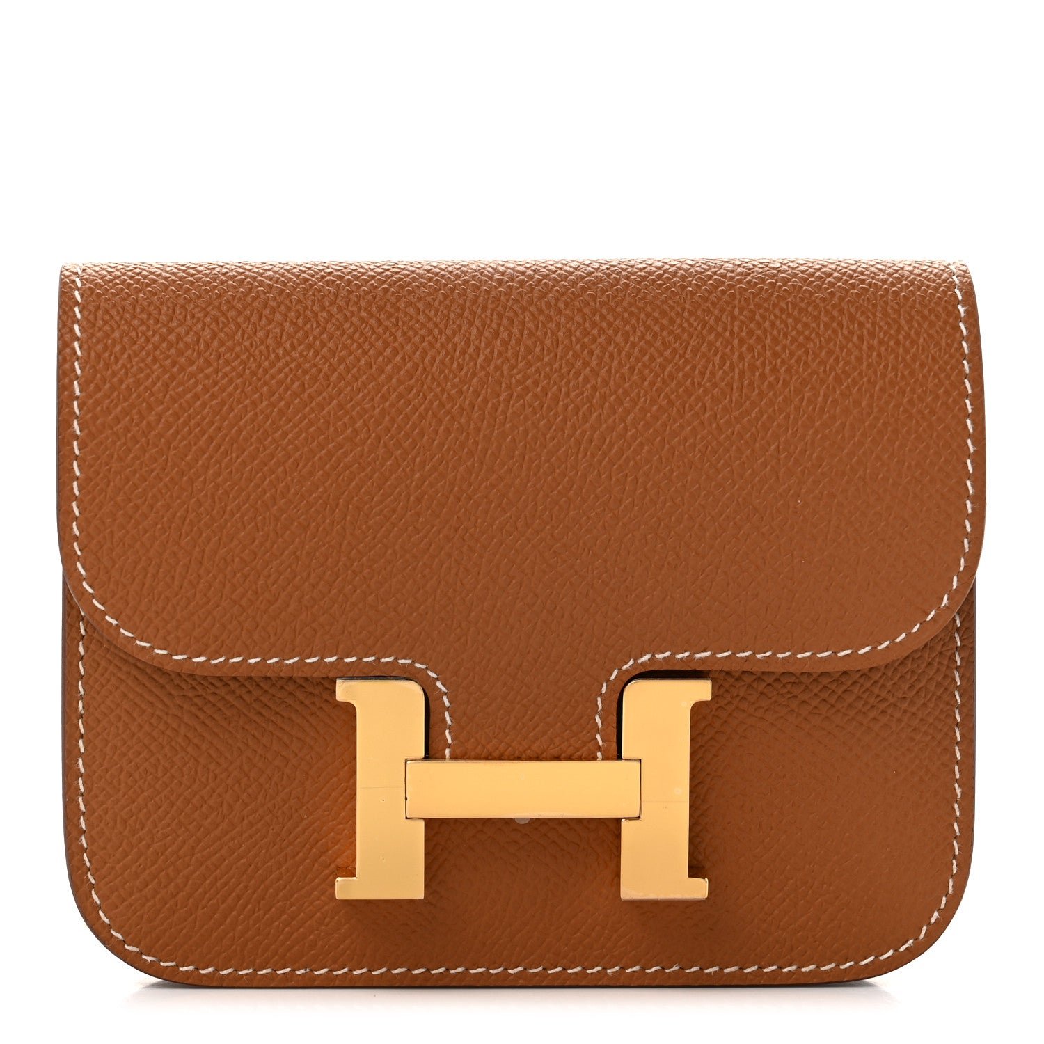 Hermes Epsom Constance Slim Wallet Gold