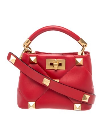 Rockstud Top Handle Bag