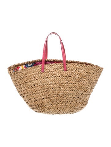 Straw Bucket Bag
