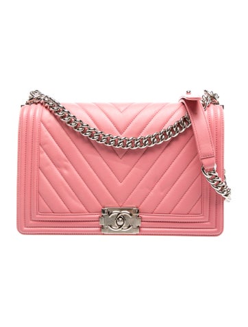 Medium Chevron Boy Bag