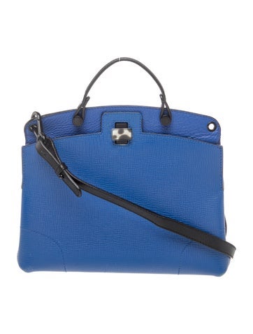 Leather Top Handle Bag