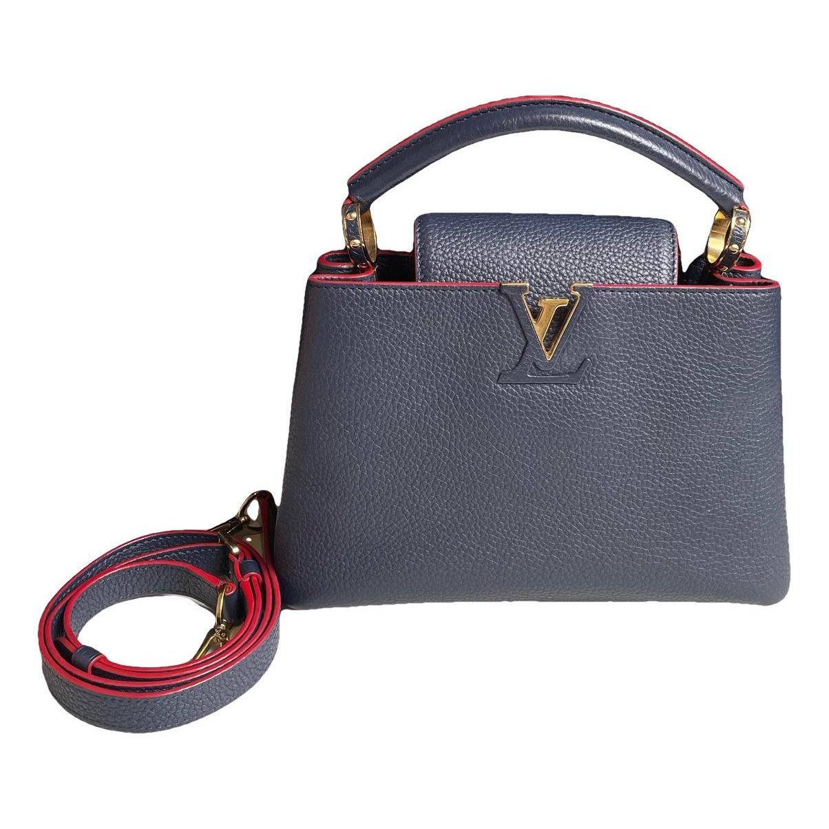 Capucines leather handbag