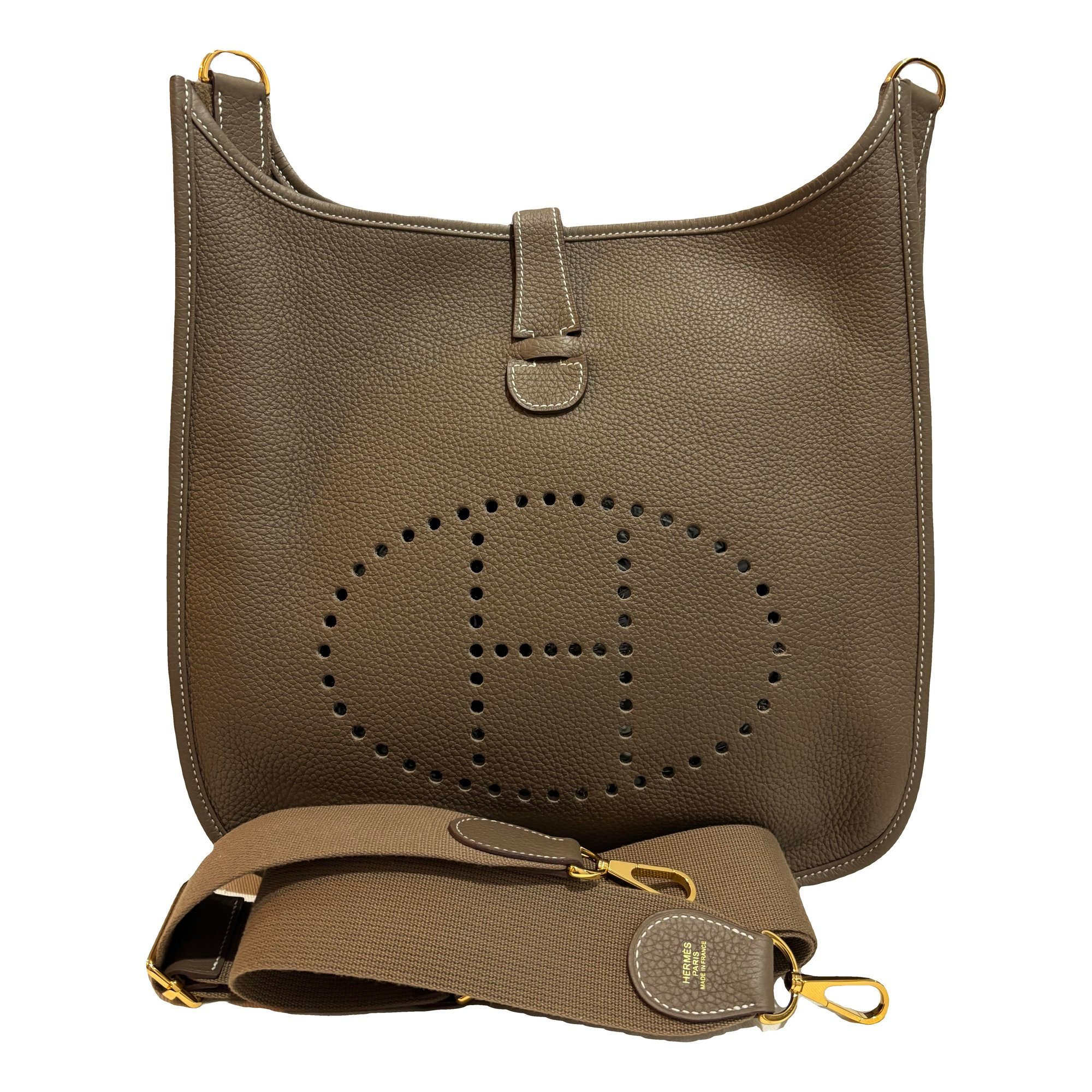 Evelyne leather crossbody bag