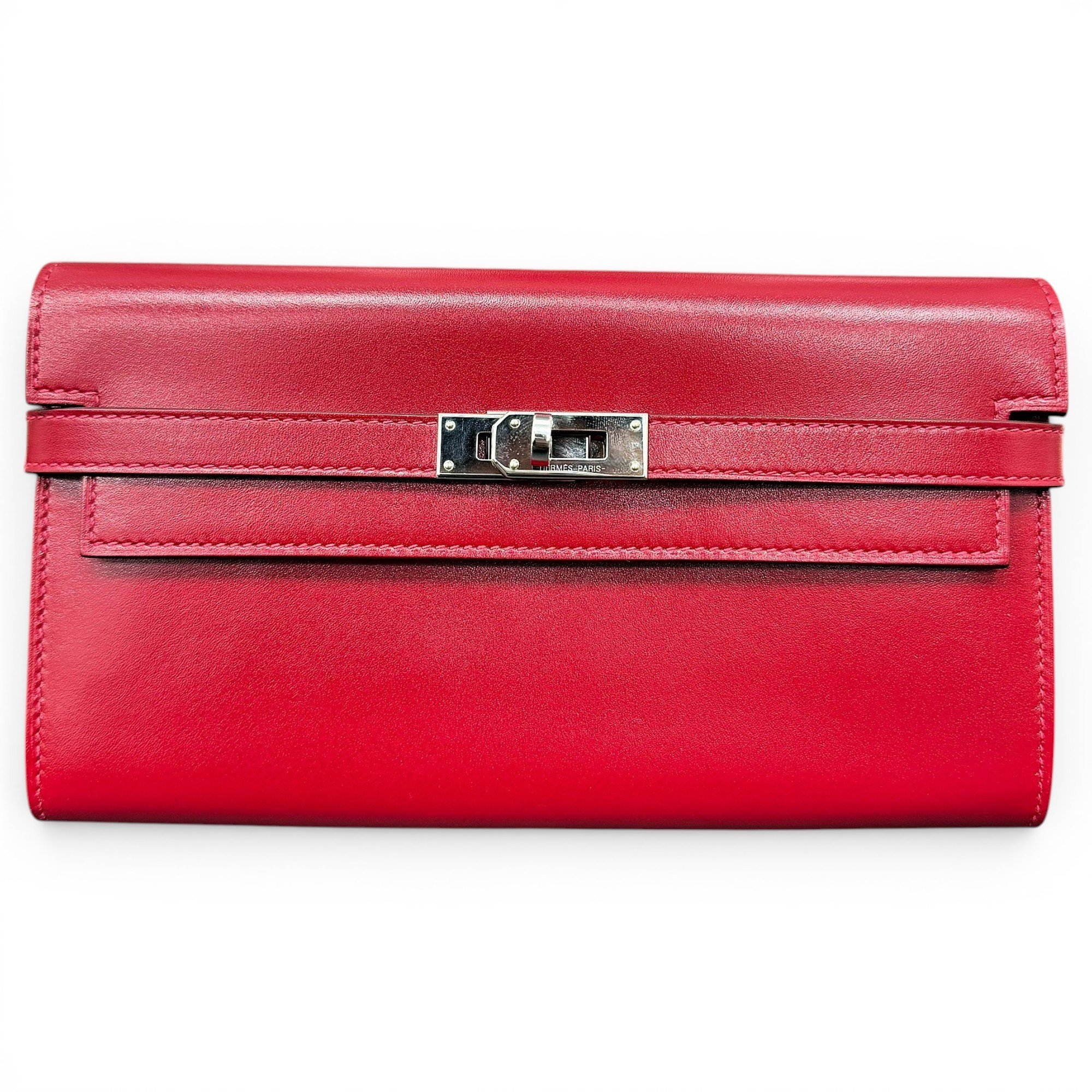 Kelly to go leather clutch bag