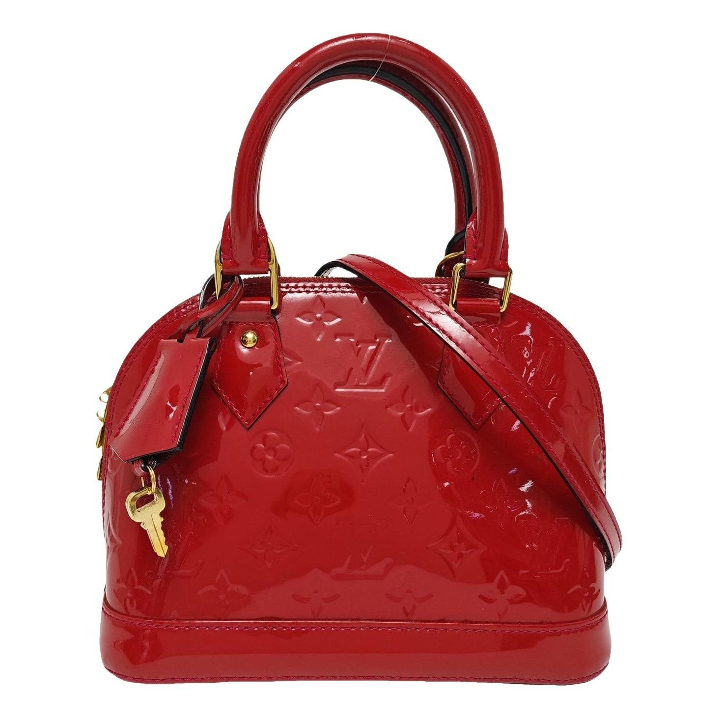 Alma patent leather handbag