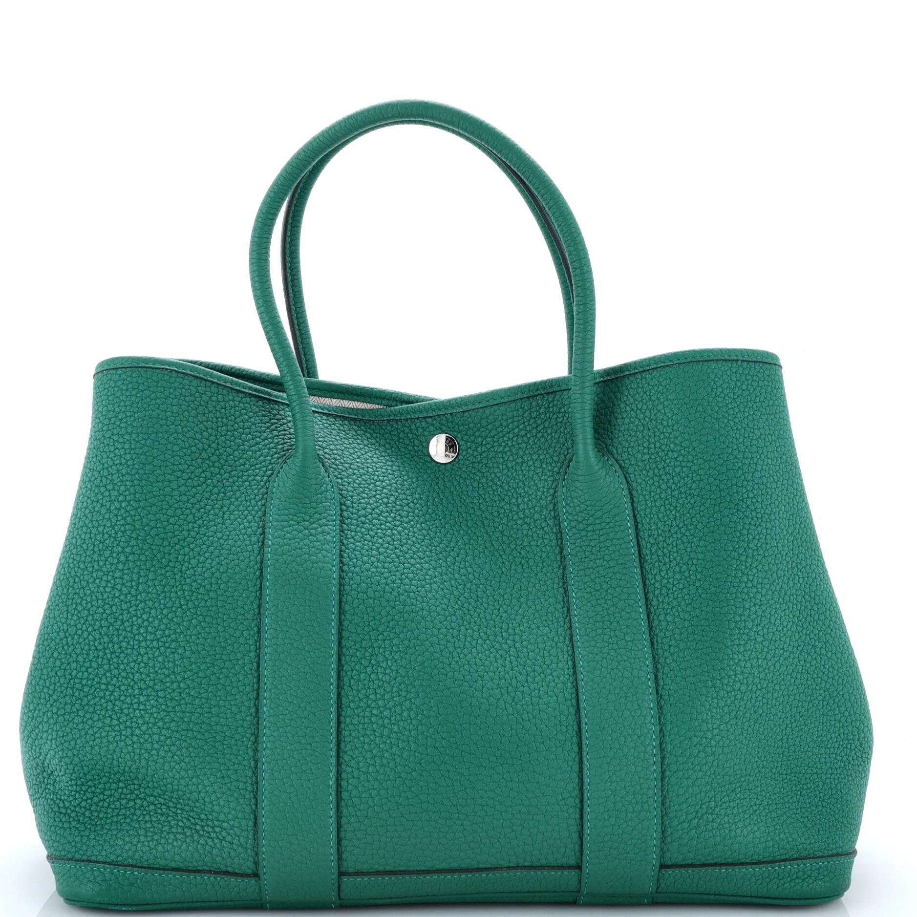 Leather tote