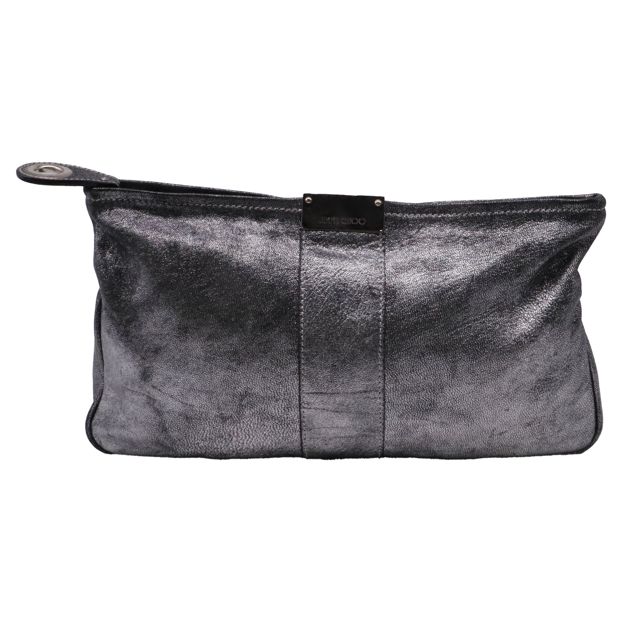 Jimmy Choo Leather clutch bag