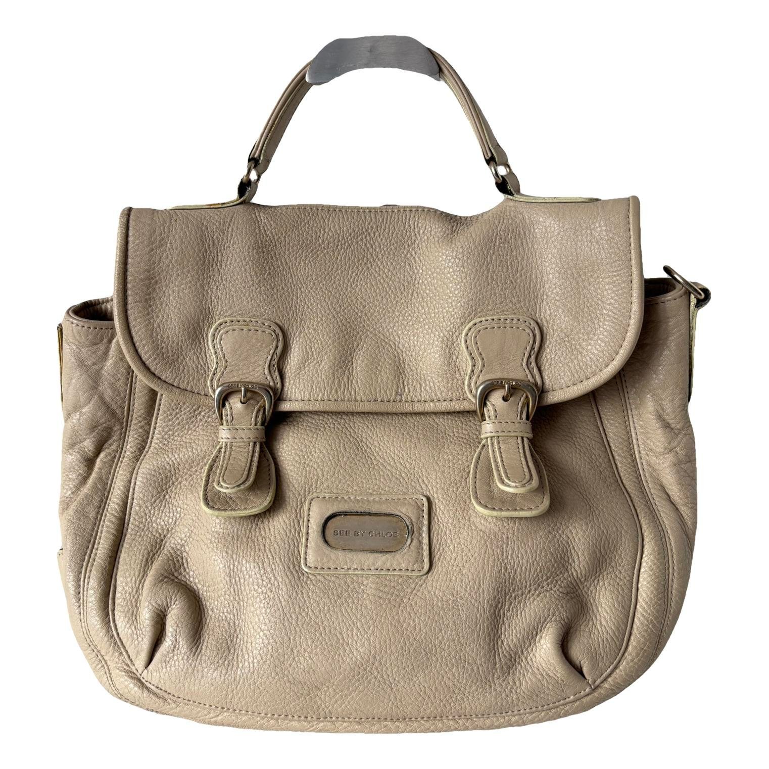 Leather handbag