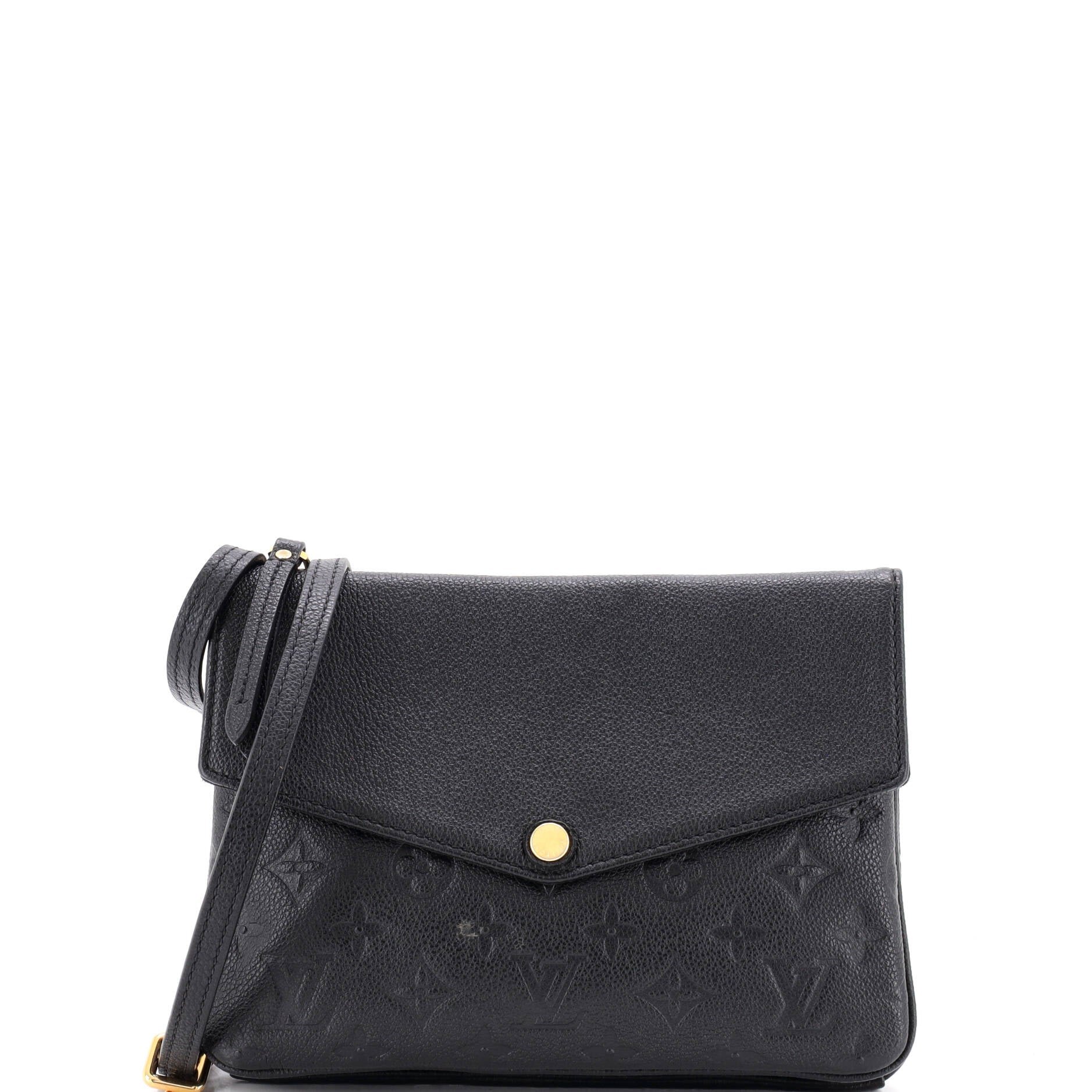 Twice Handbag Monogram Empreinte Leather