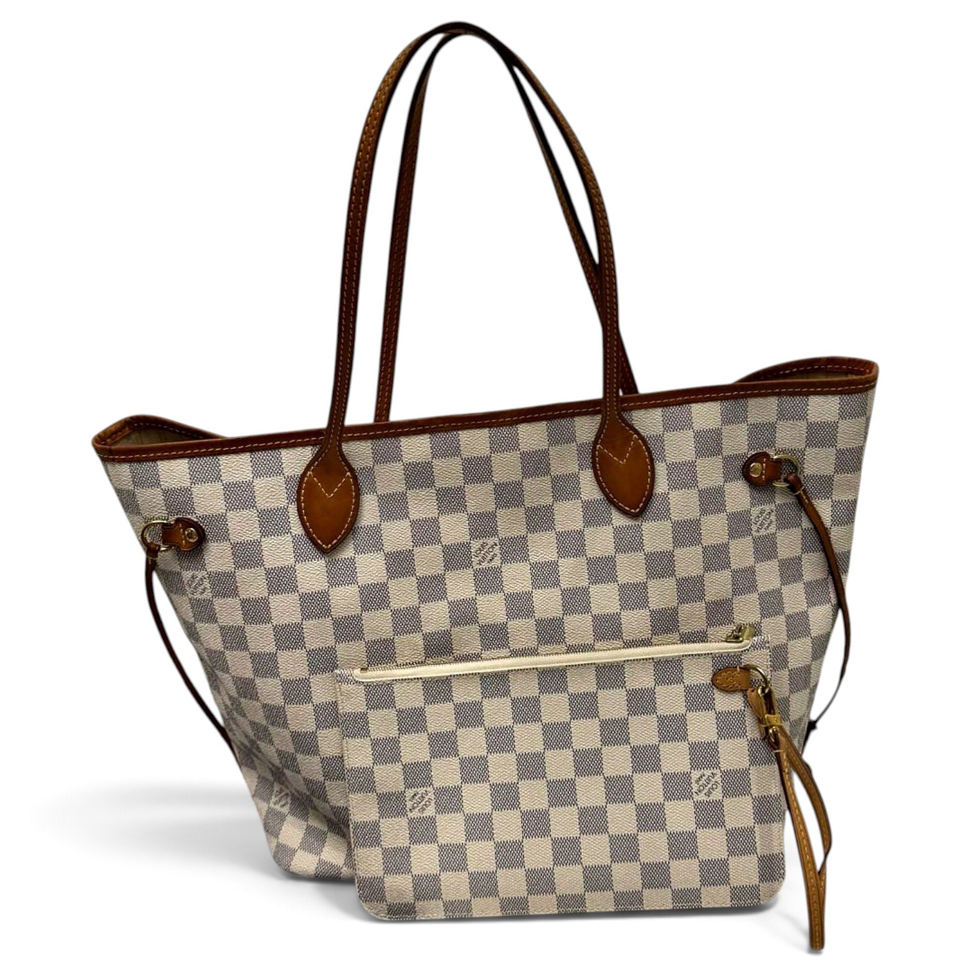 Neverfull leather tote