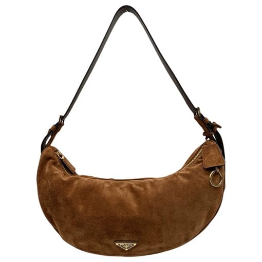 Demi-Lune leather handbag