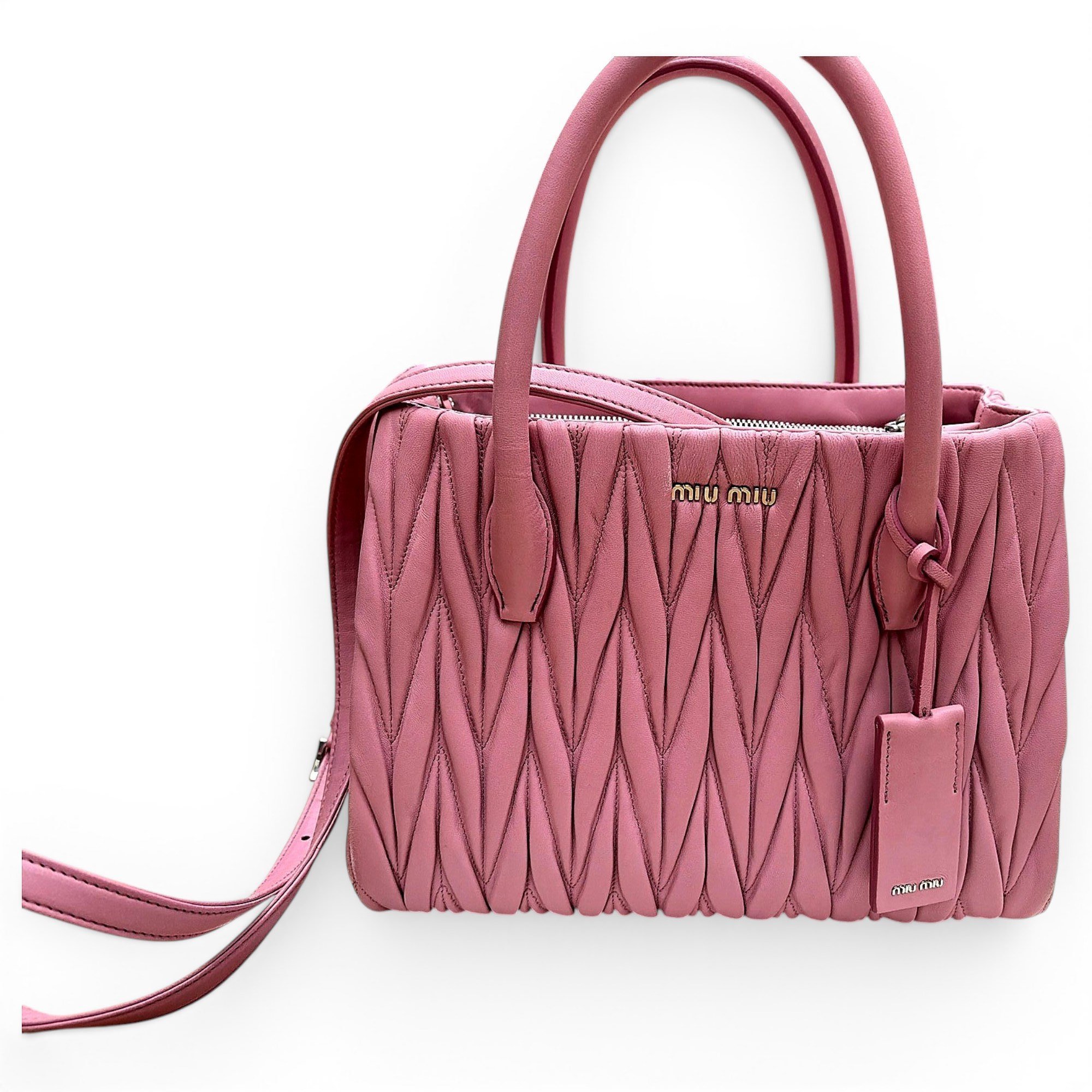 Leather crossbody bag
