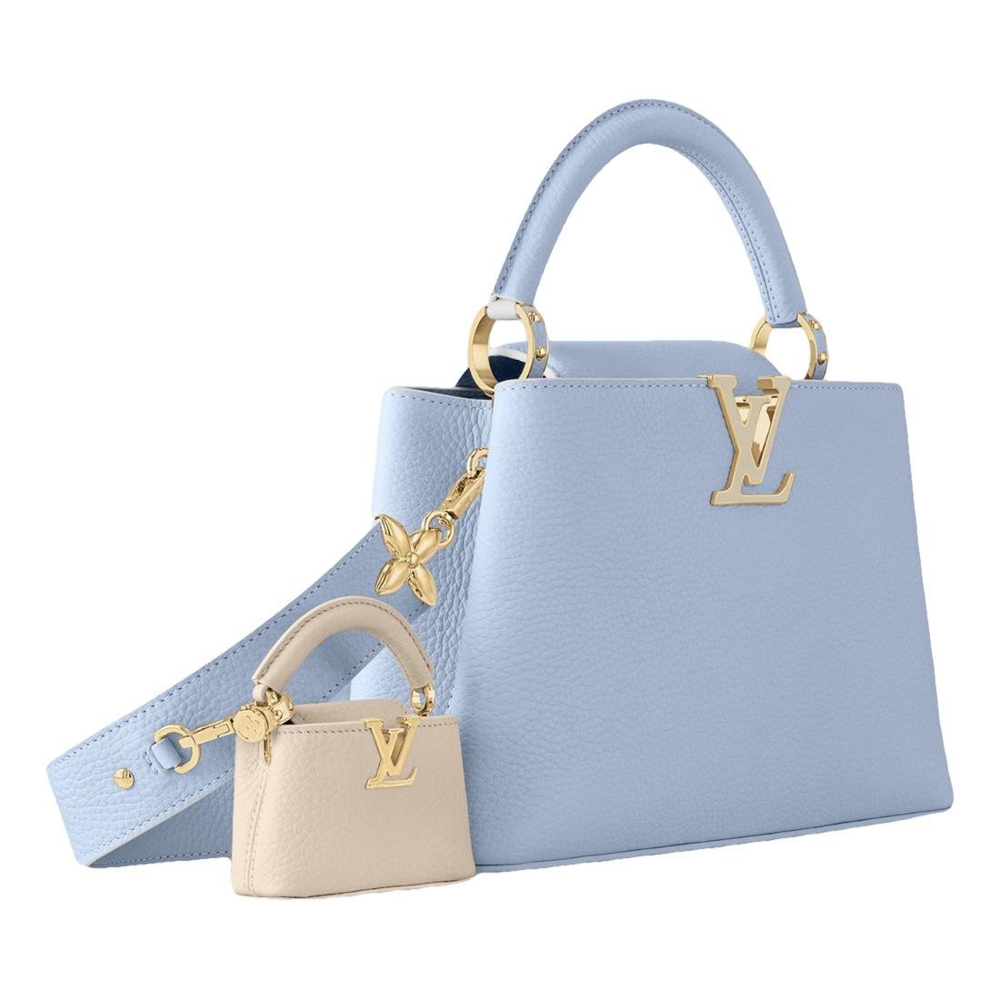 Capucines leather handbag