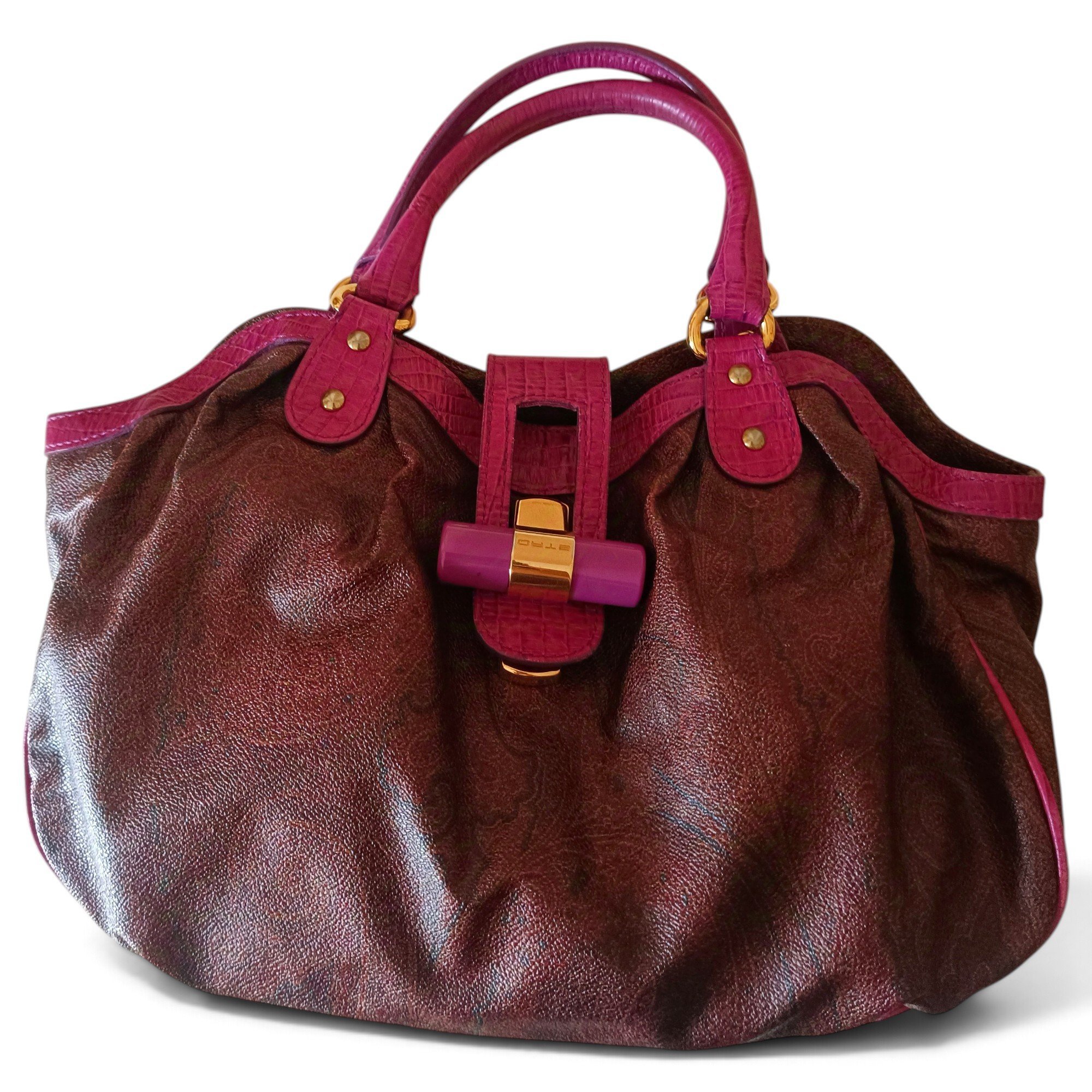 Leather handbag