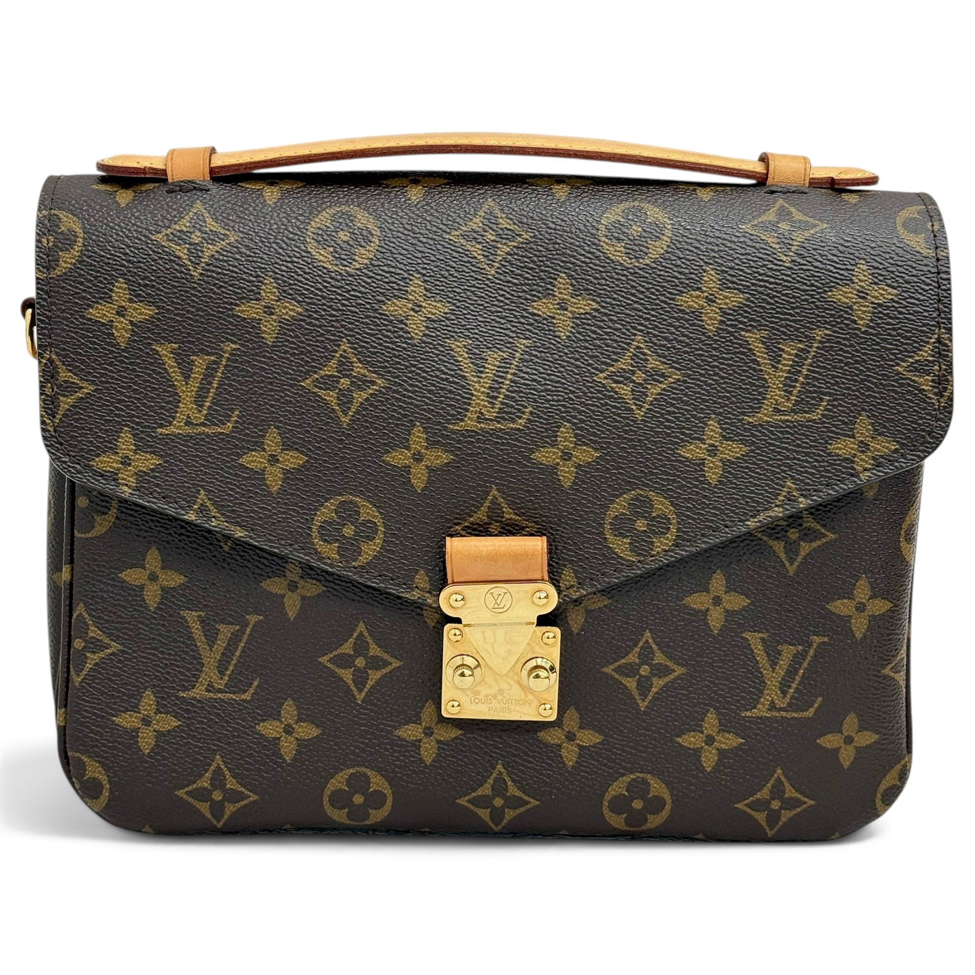 Metis leather handbag