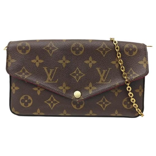Félicie leather crossbody bag