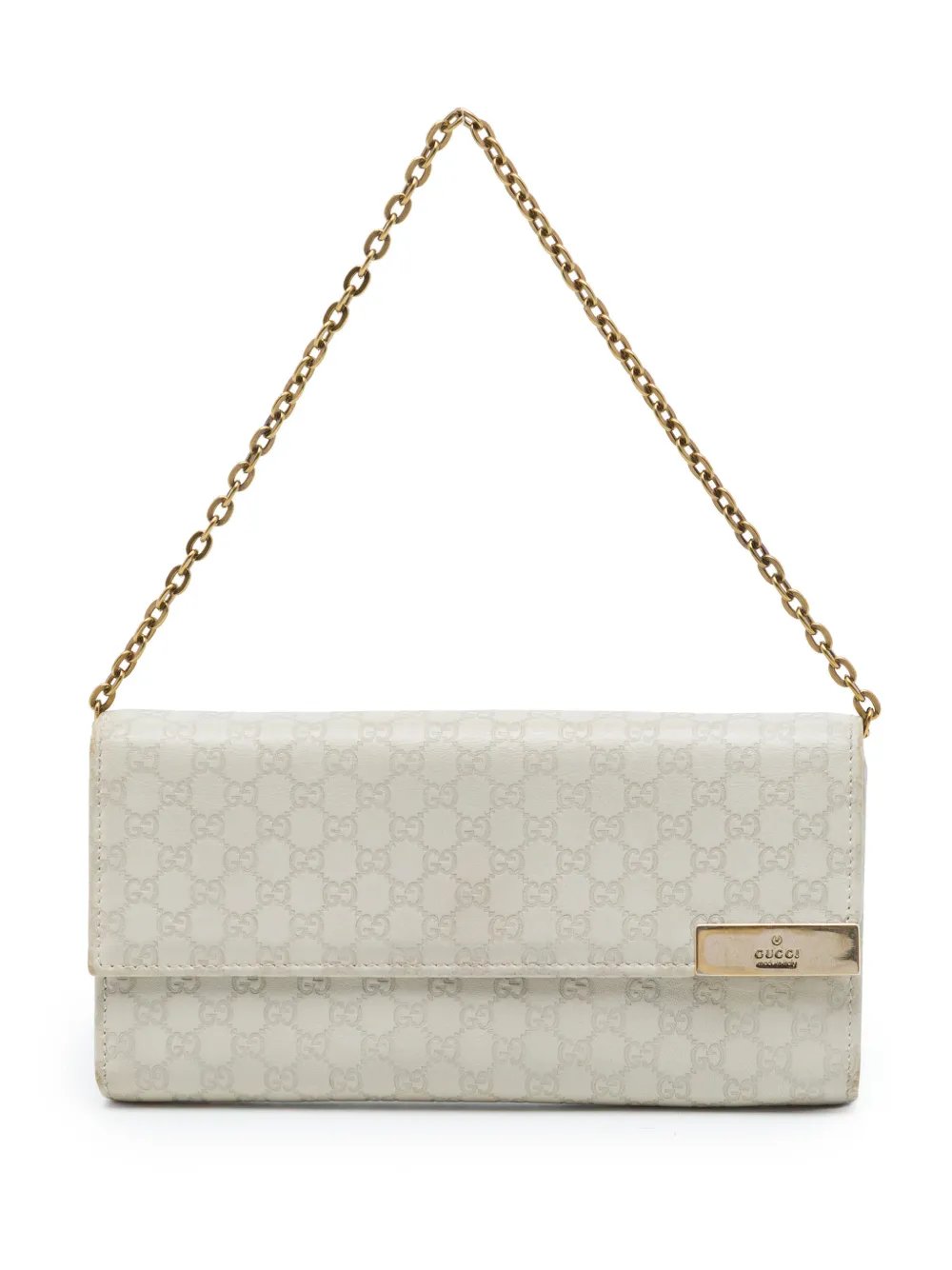 2000-2015 Microguccissima Dice Wallet On Chain shoulder bag