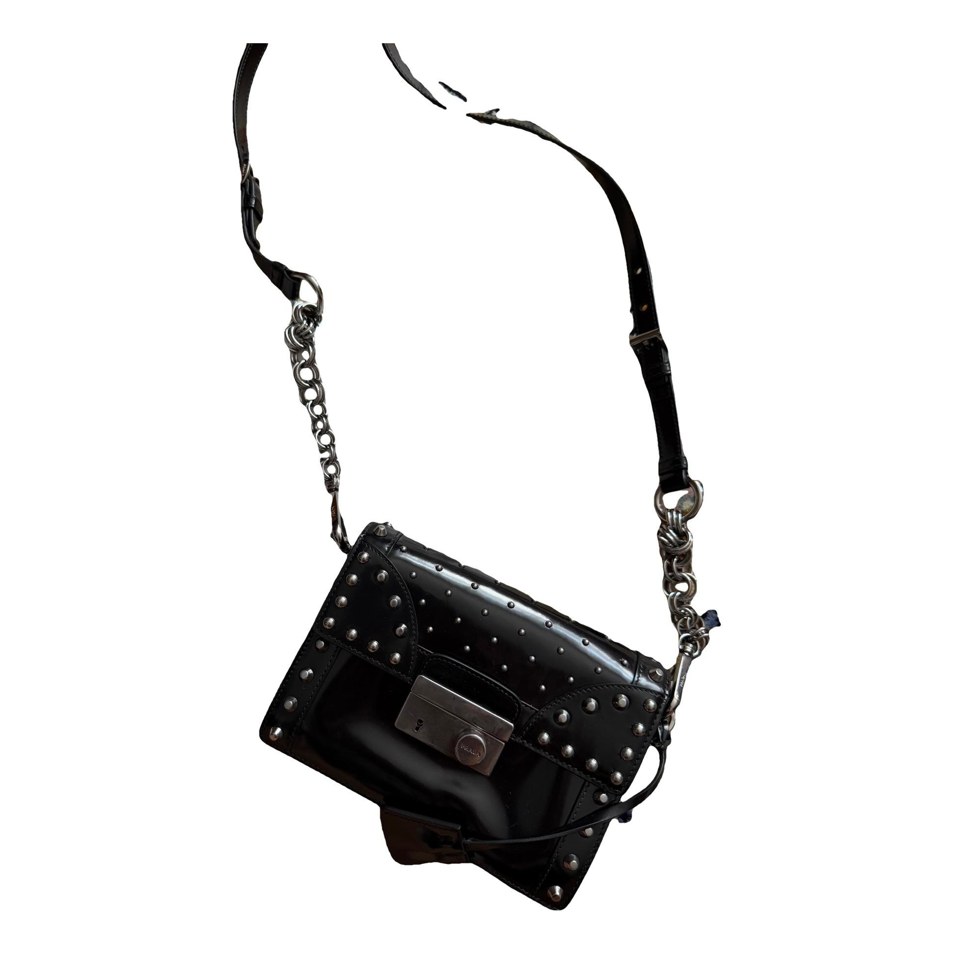 Leather crossbody bag