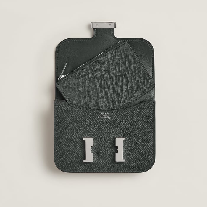 Vert Mangrove Constance Slim Wallet