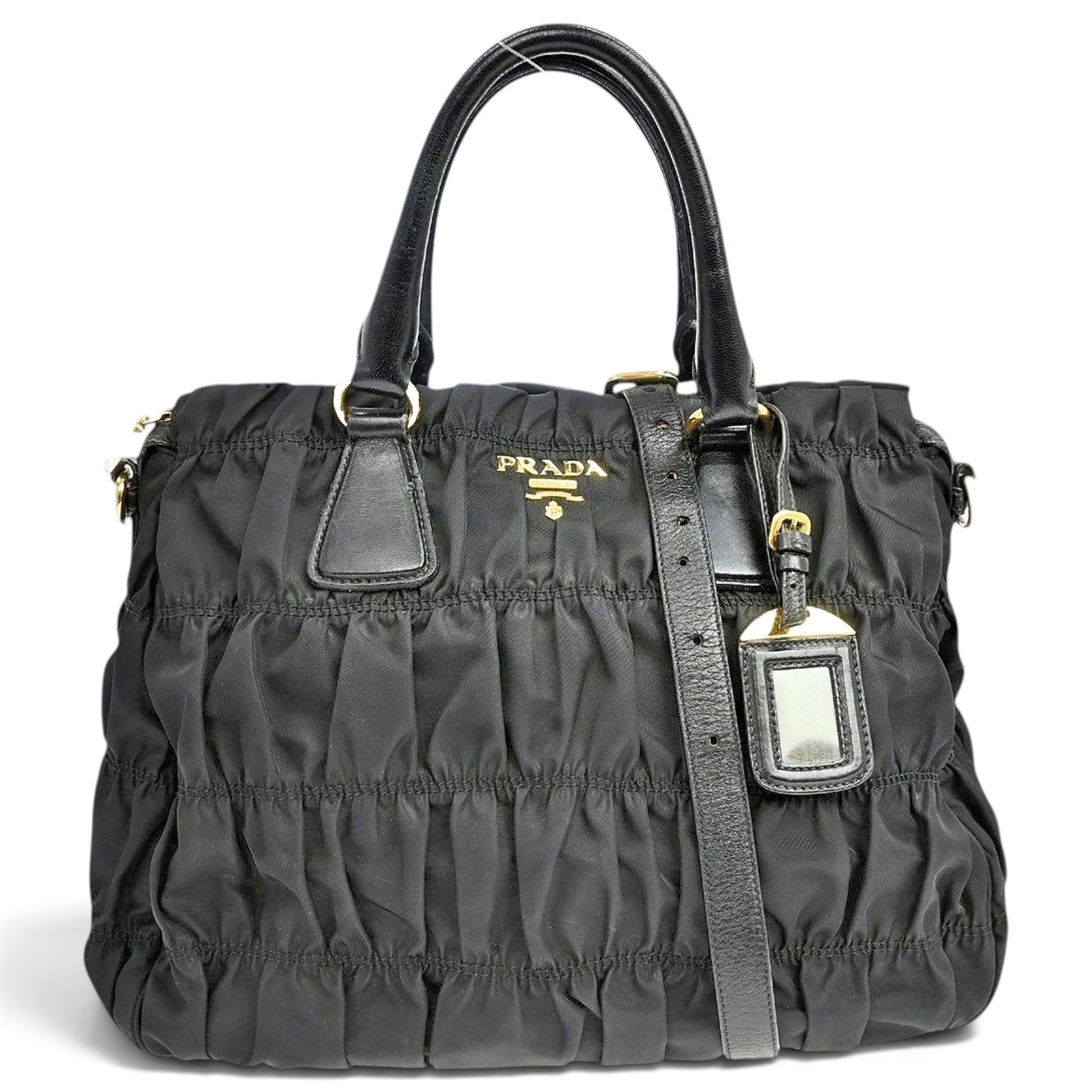Leather tote