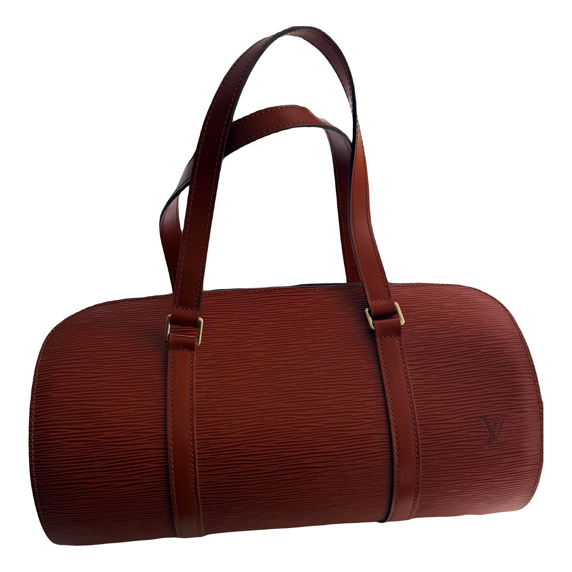 Soufflot Vintage leather handbag