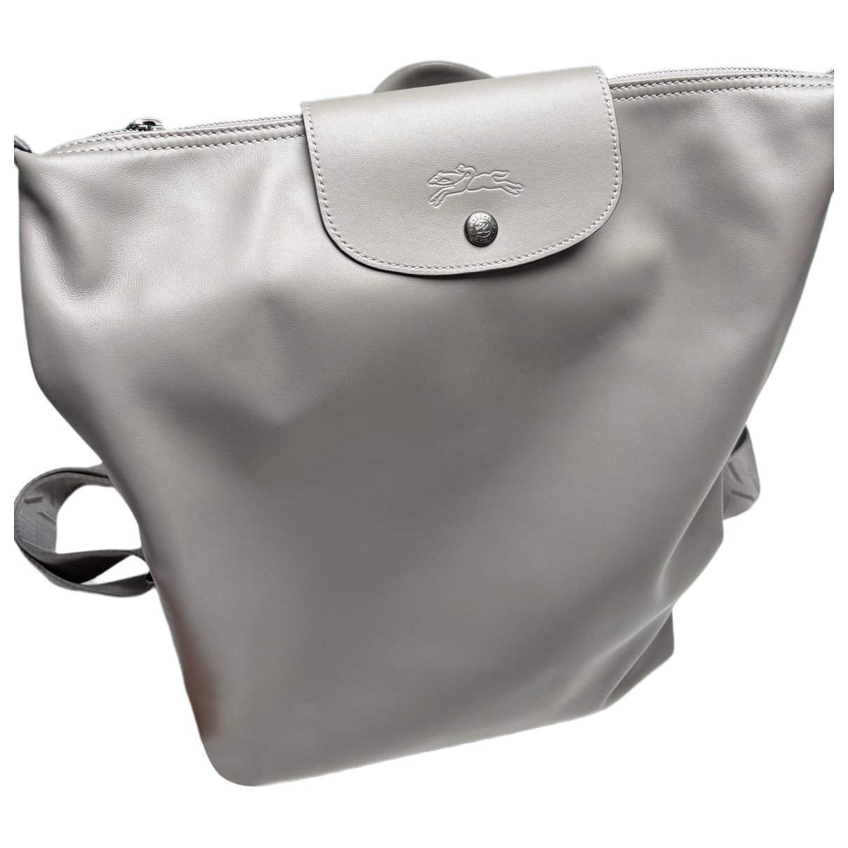 Pliage leather backpack