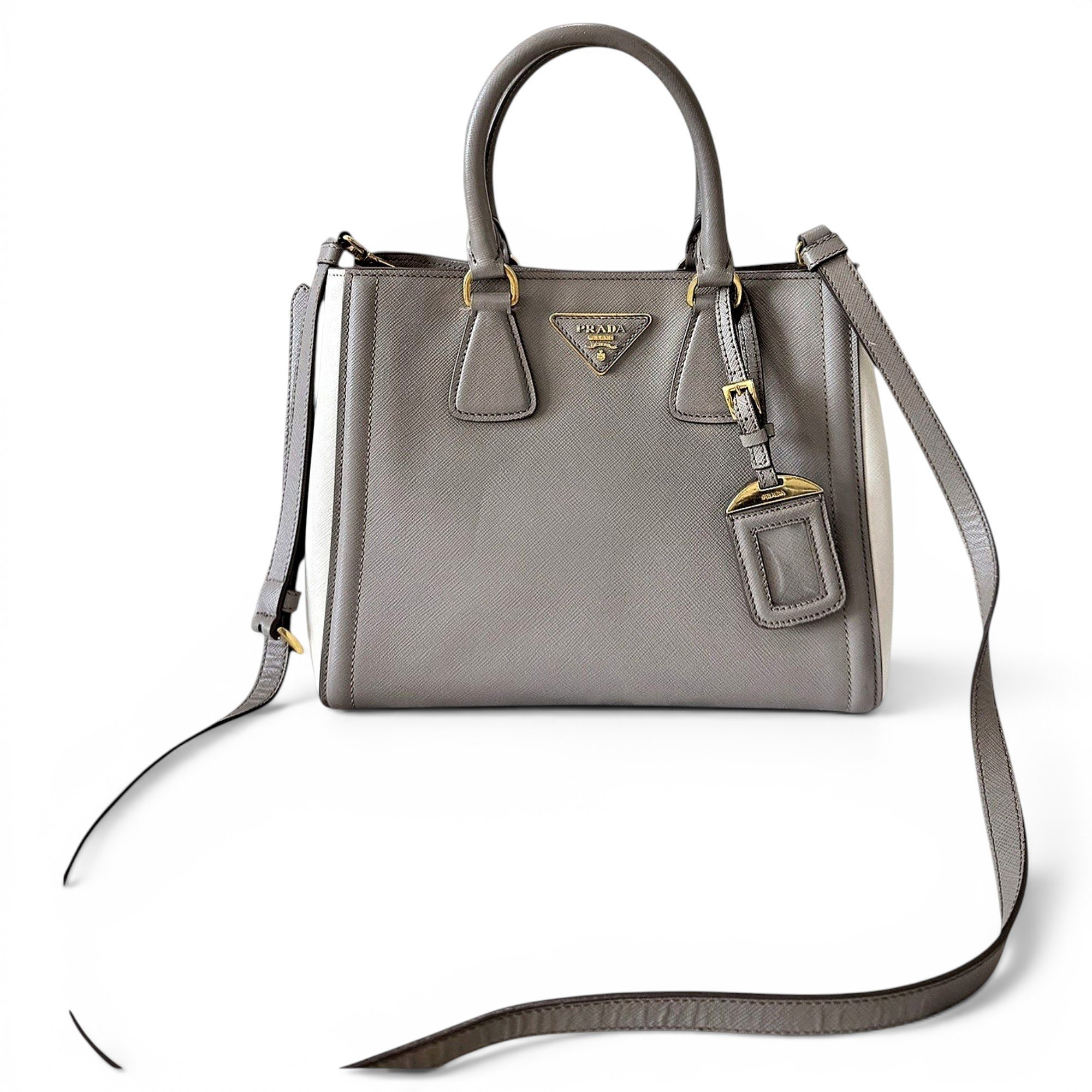 Galleria leather handbag