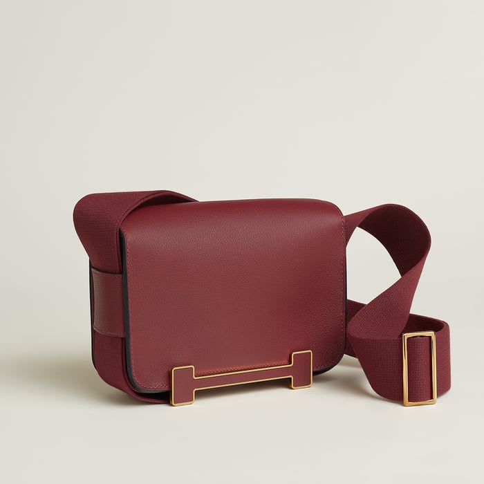 Rouge H Hermès Geta Bag