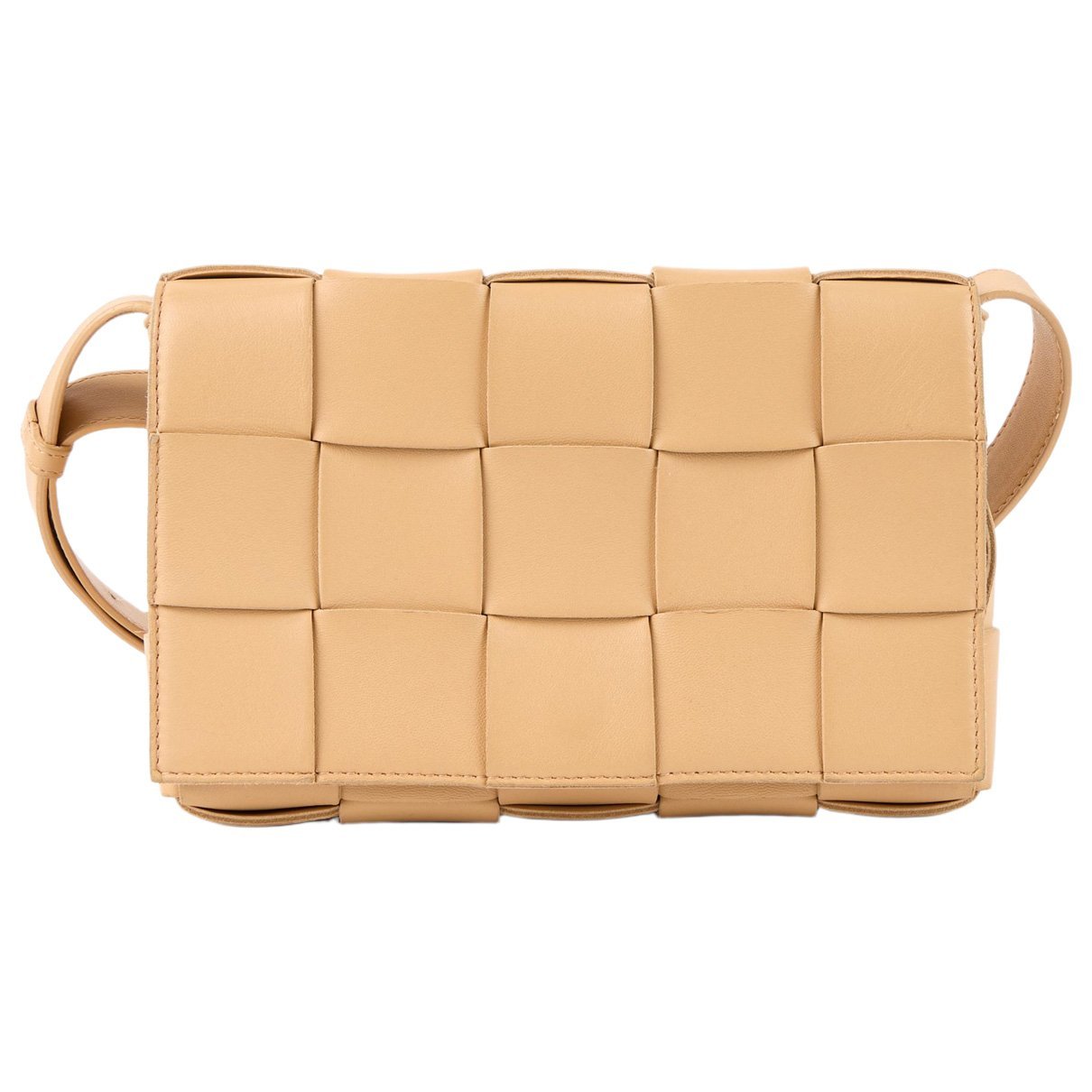 Cassette leather crossbody bag