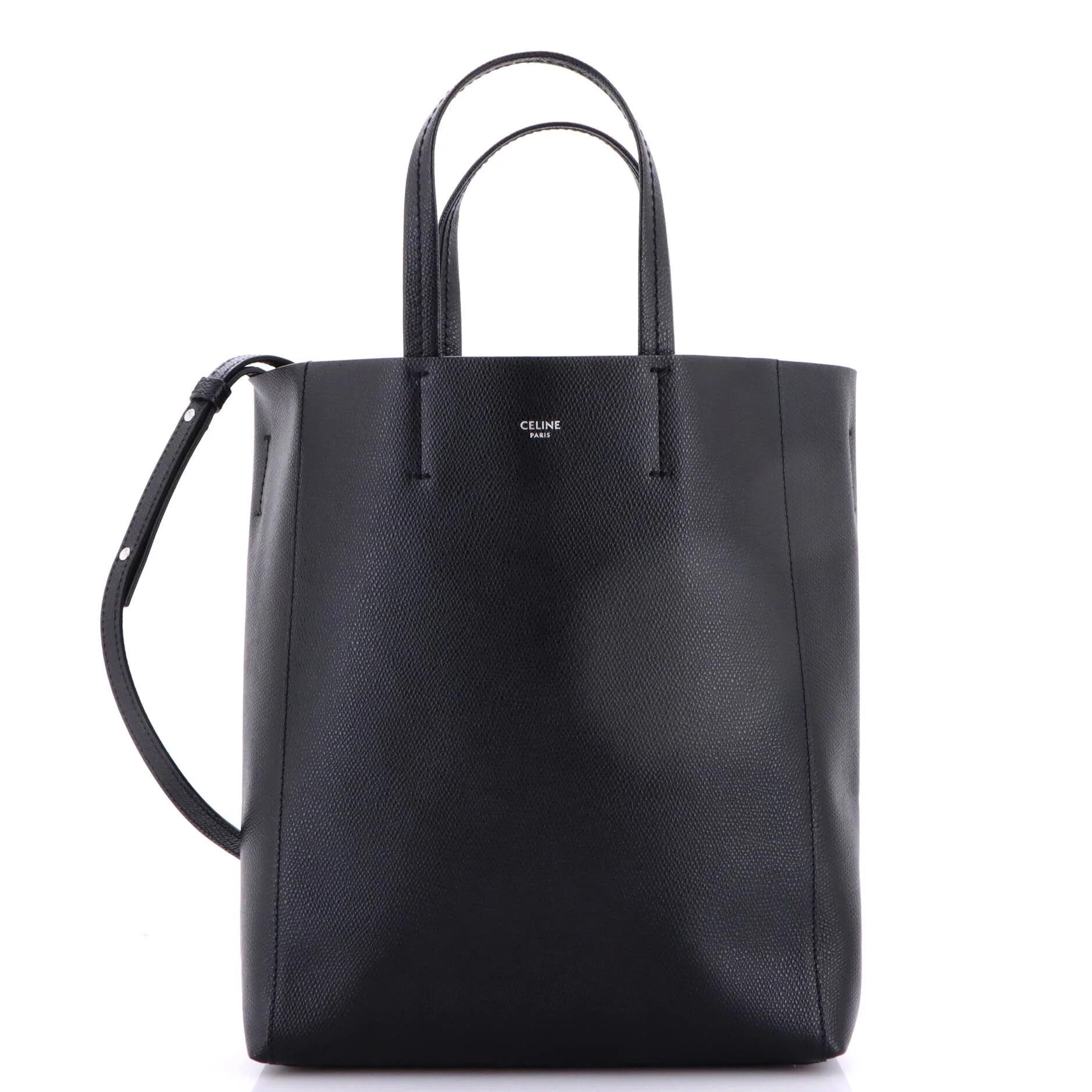 Leather tote