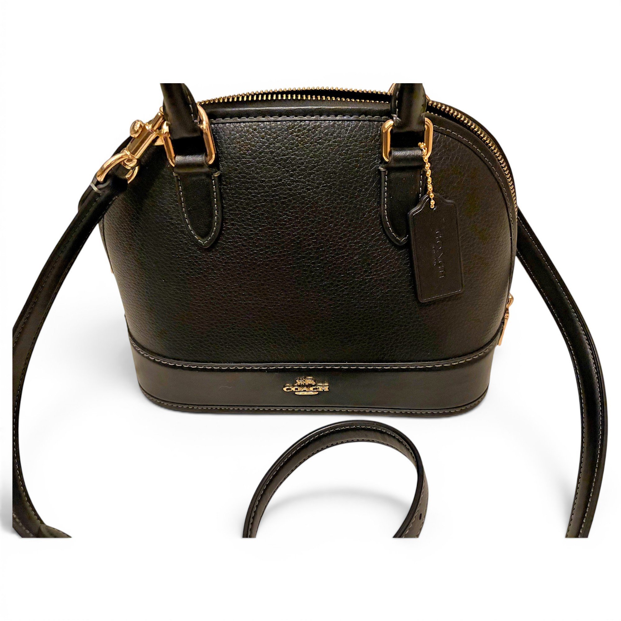 Leather satchel