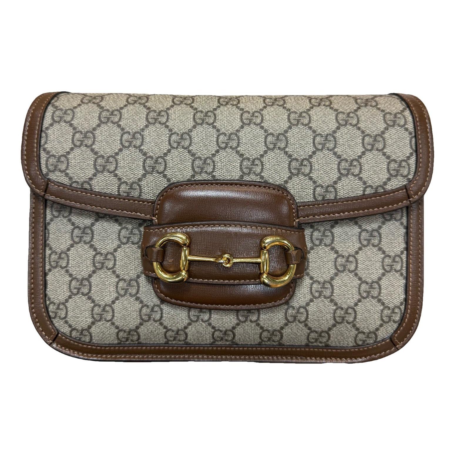 Horsebit 1955 leather handbag